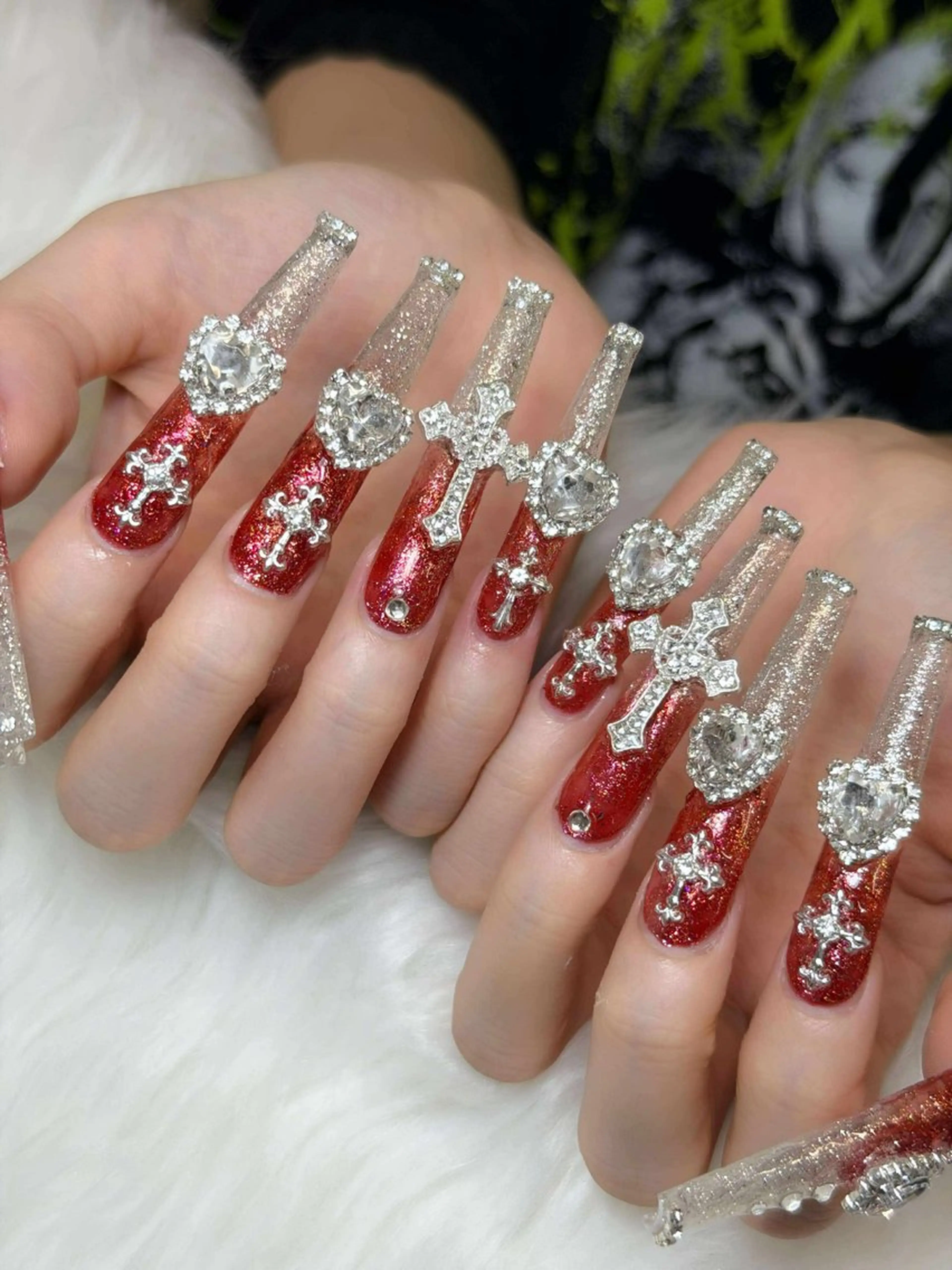 ネイル オーロラネイル チークネイル フットネイル フレンチネイル 韓国ネイル ハンドネイル Lumi Nailのネイルデザイン