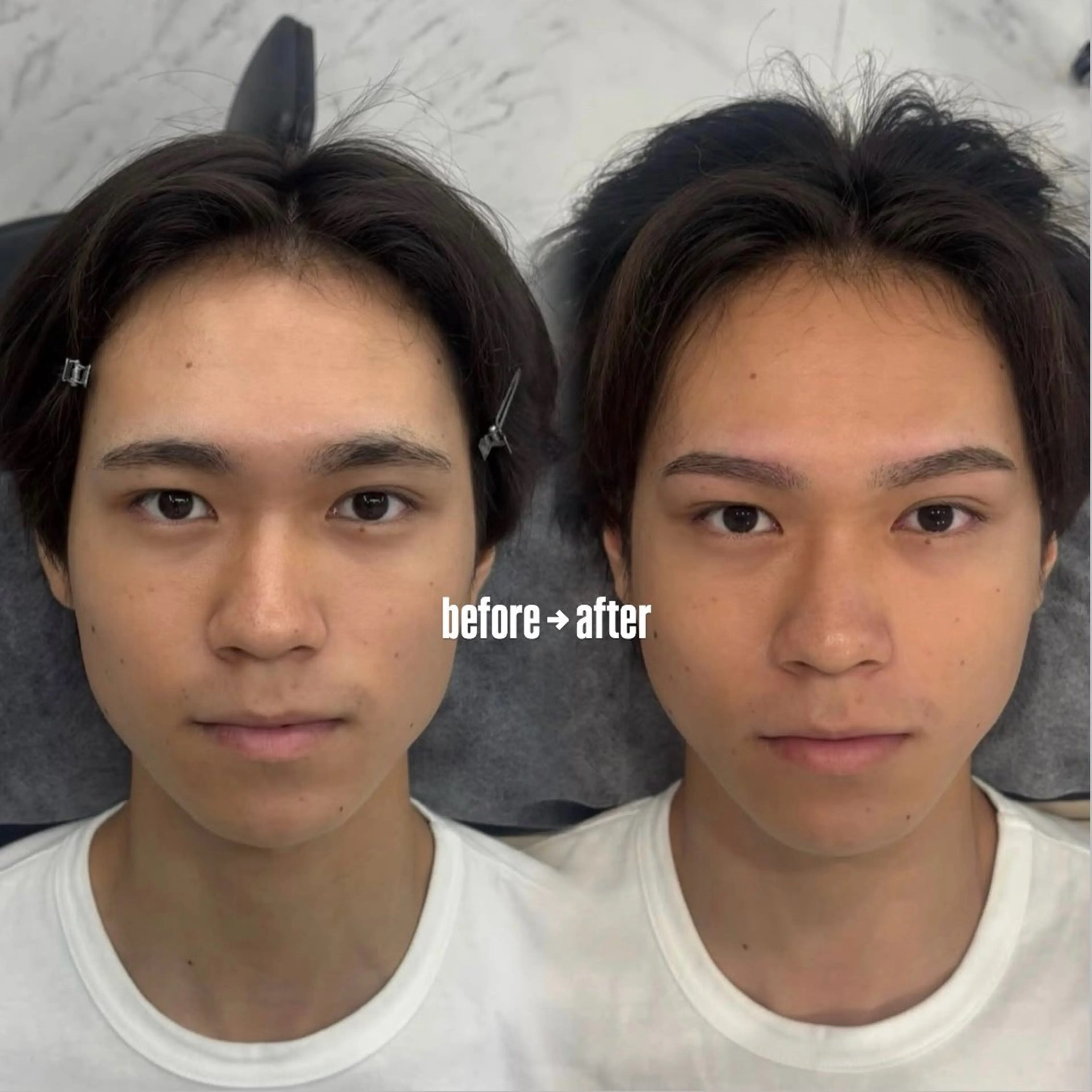 【メンズ限定】似合わせ眉waxスタイリングの写真