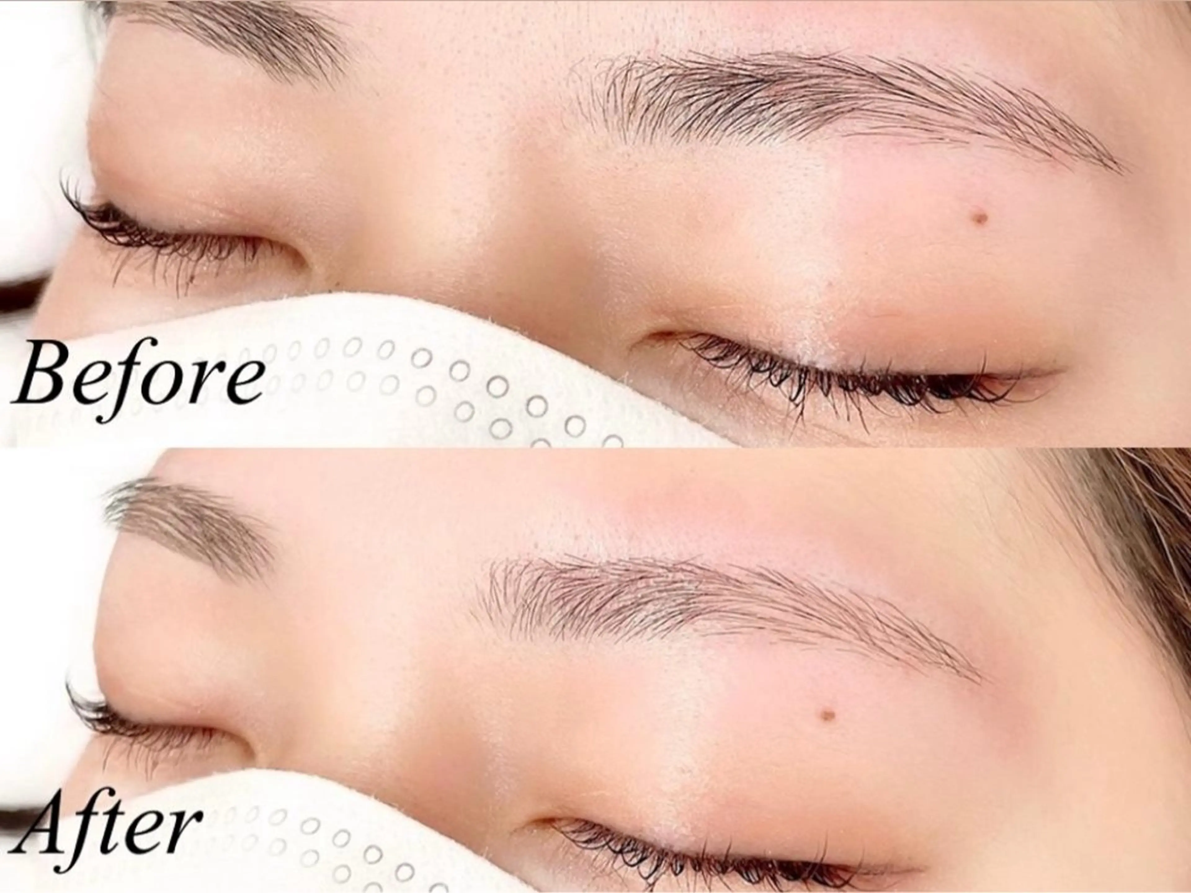 学割U24🧑‍🎓《持続力✨眉毛パーマ》美眉アイブロウWAX+ハリウッドブロウリフト ¥4700の写真