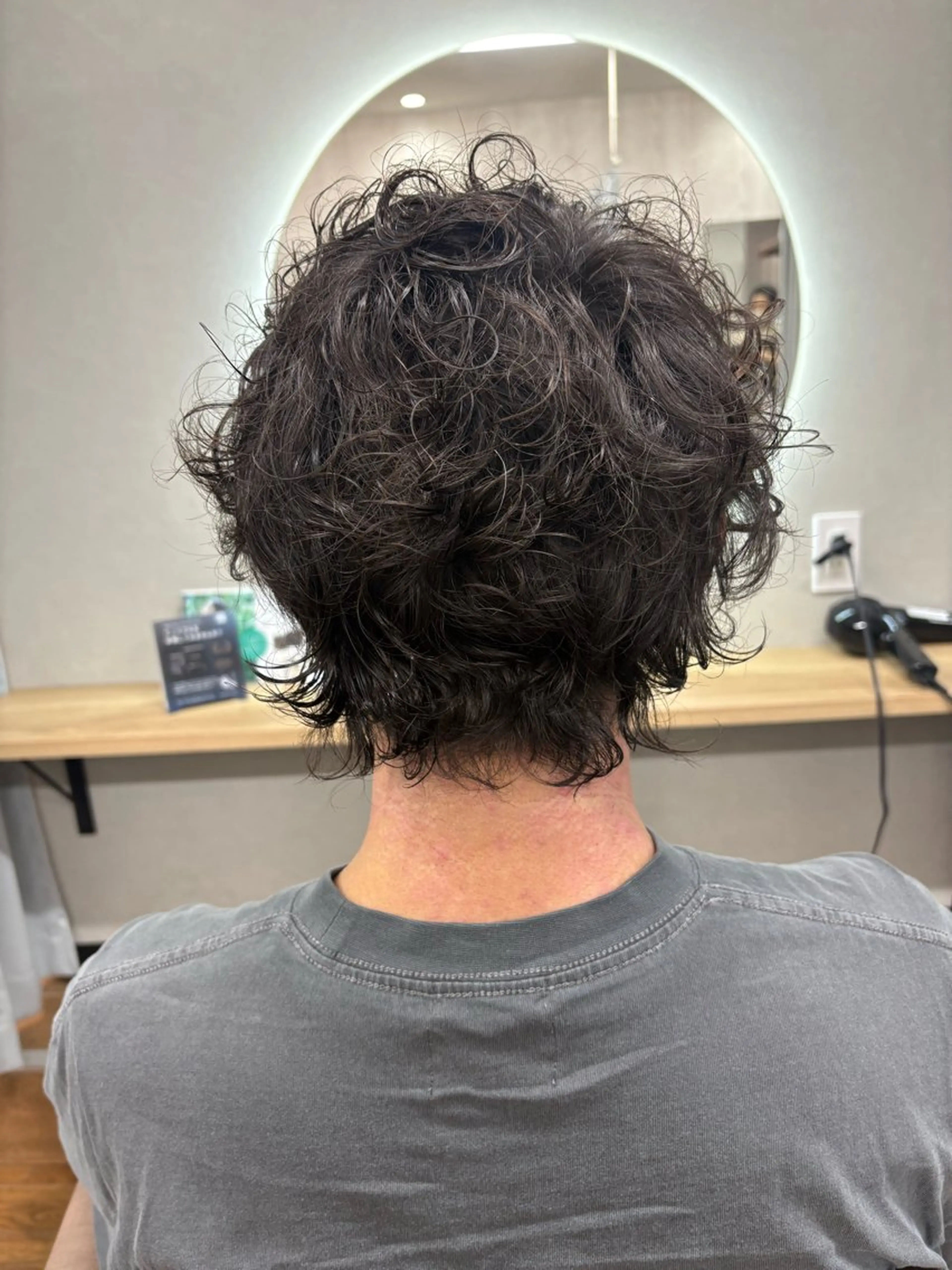 ショート パーマ カット パーマ TELA HAIR 稲毛店　千尋のヘアスタイル