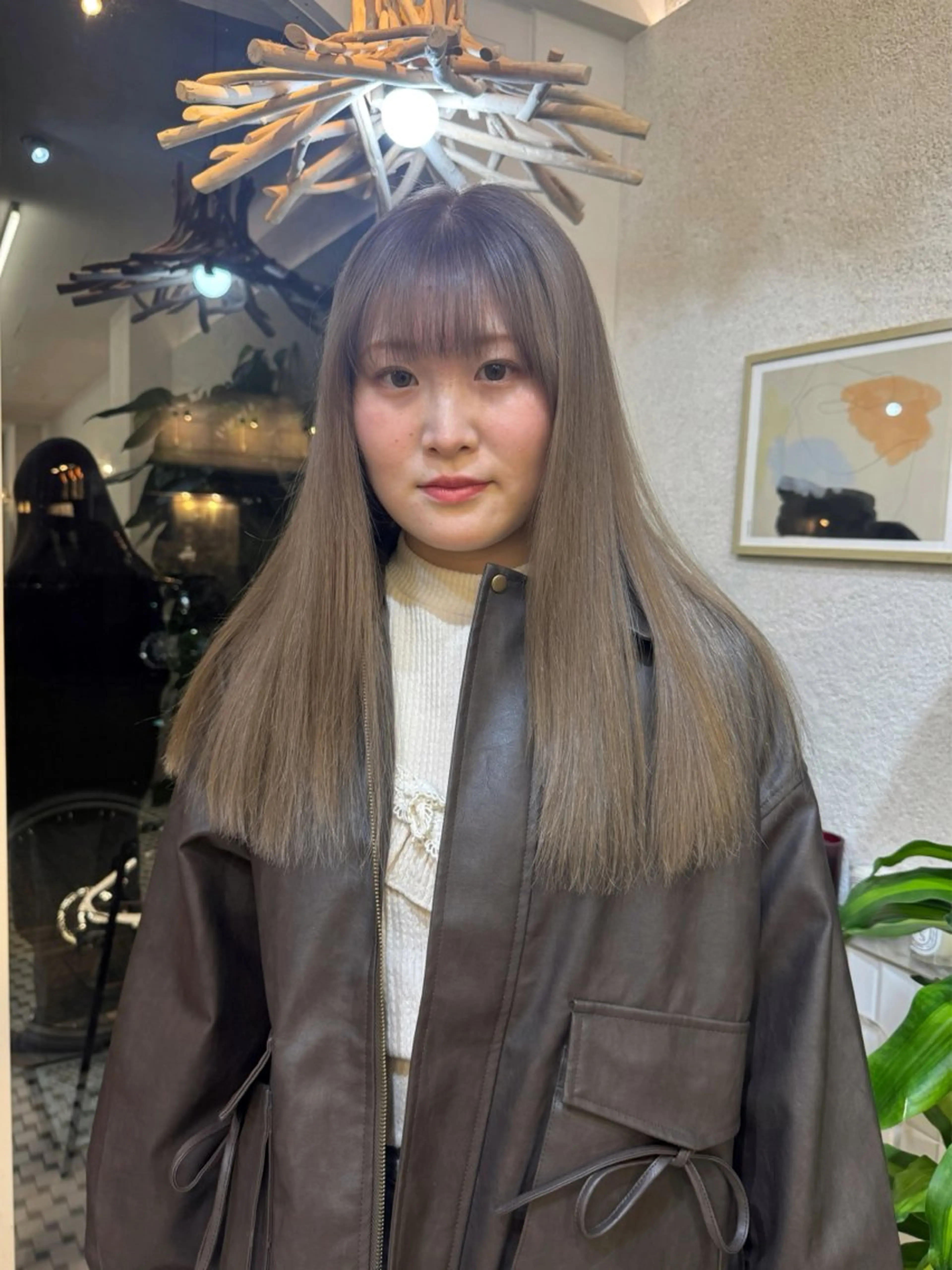 セミロング カラー カット ヘアカラー トリートメント ralme/sol 髙橋一哉のヘアスタイル