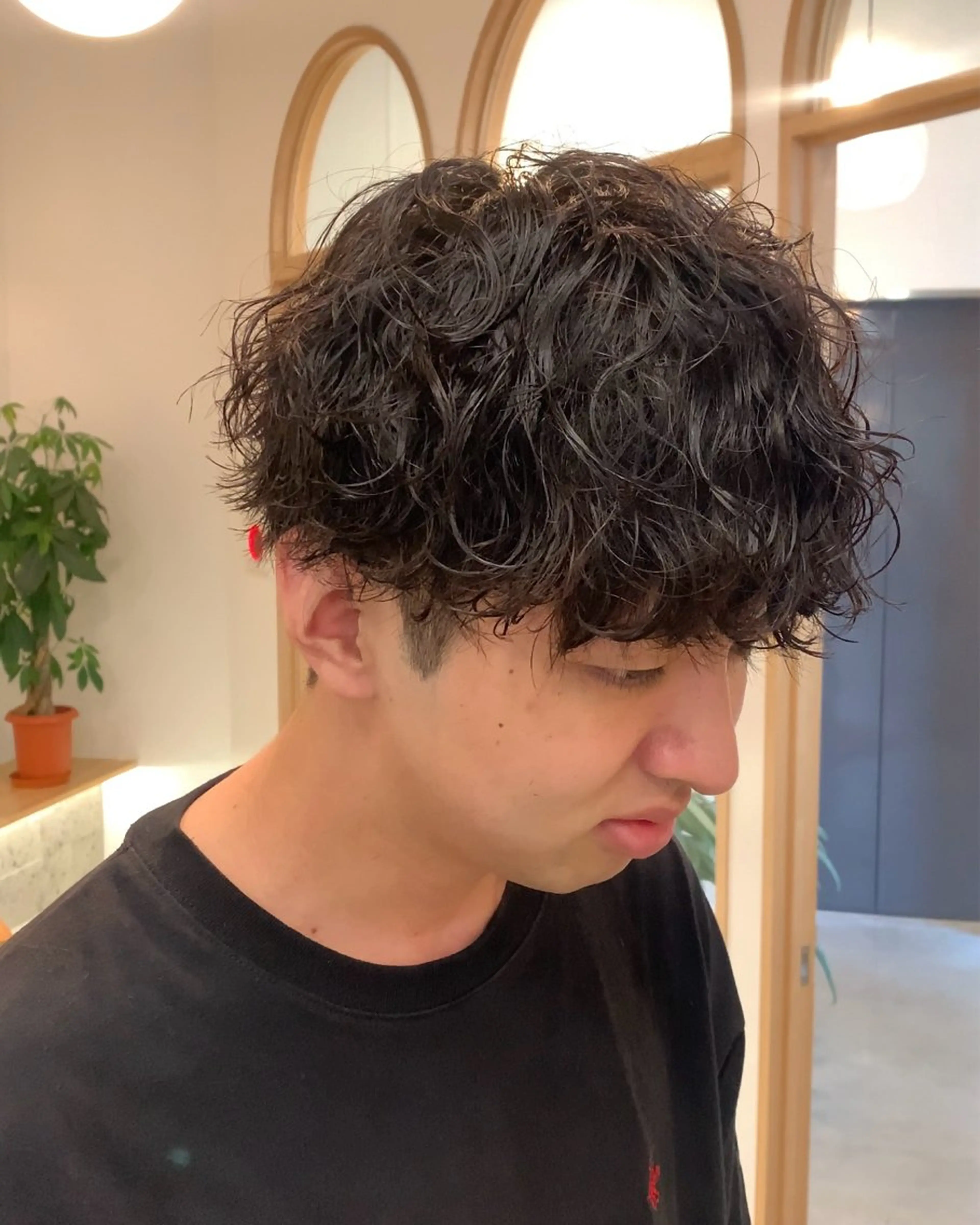 パーマ メンズ メンズパーマ 波巻きパーマ スパイラルパーマ 🫧hinaco 🫧のヘアスタイル