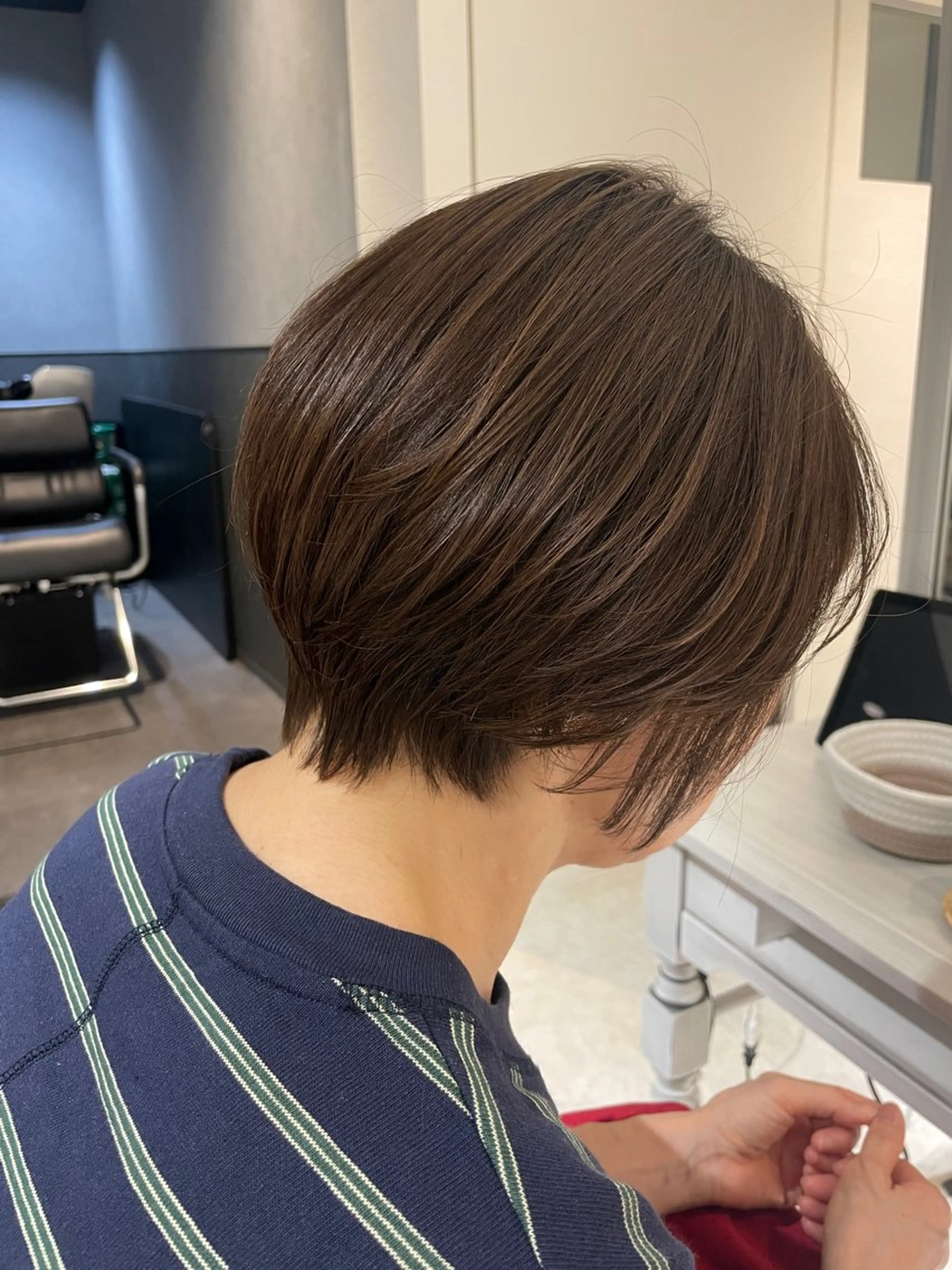 ショート カット ヘアカラー le. pidorgeのヘアスタイル