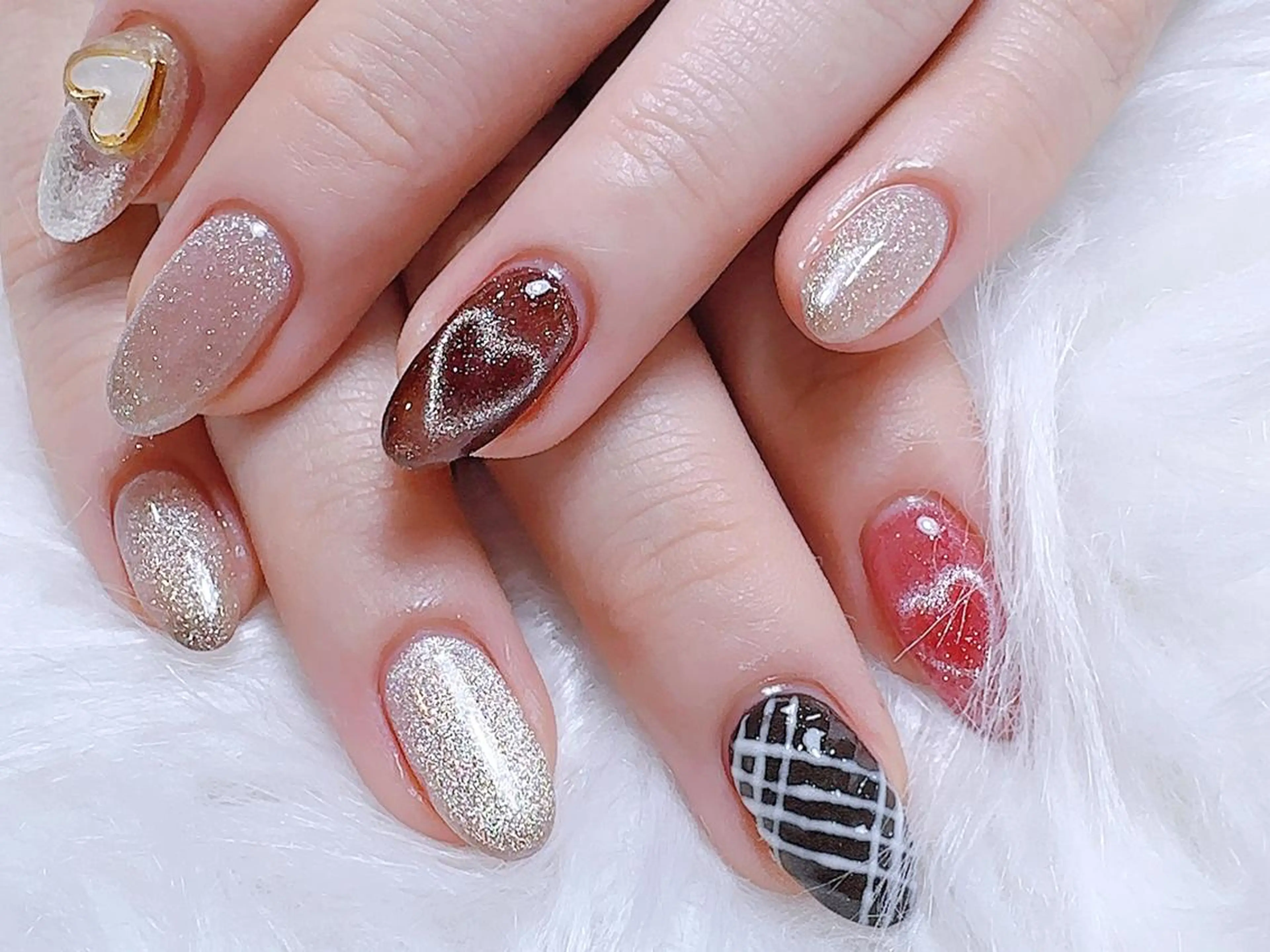 ネイル ハンドネイル Elegant beautyのネイルデザイン