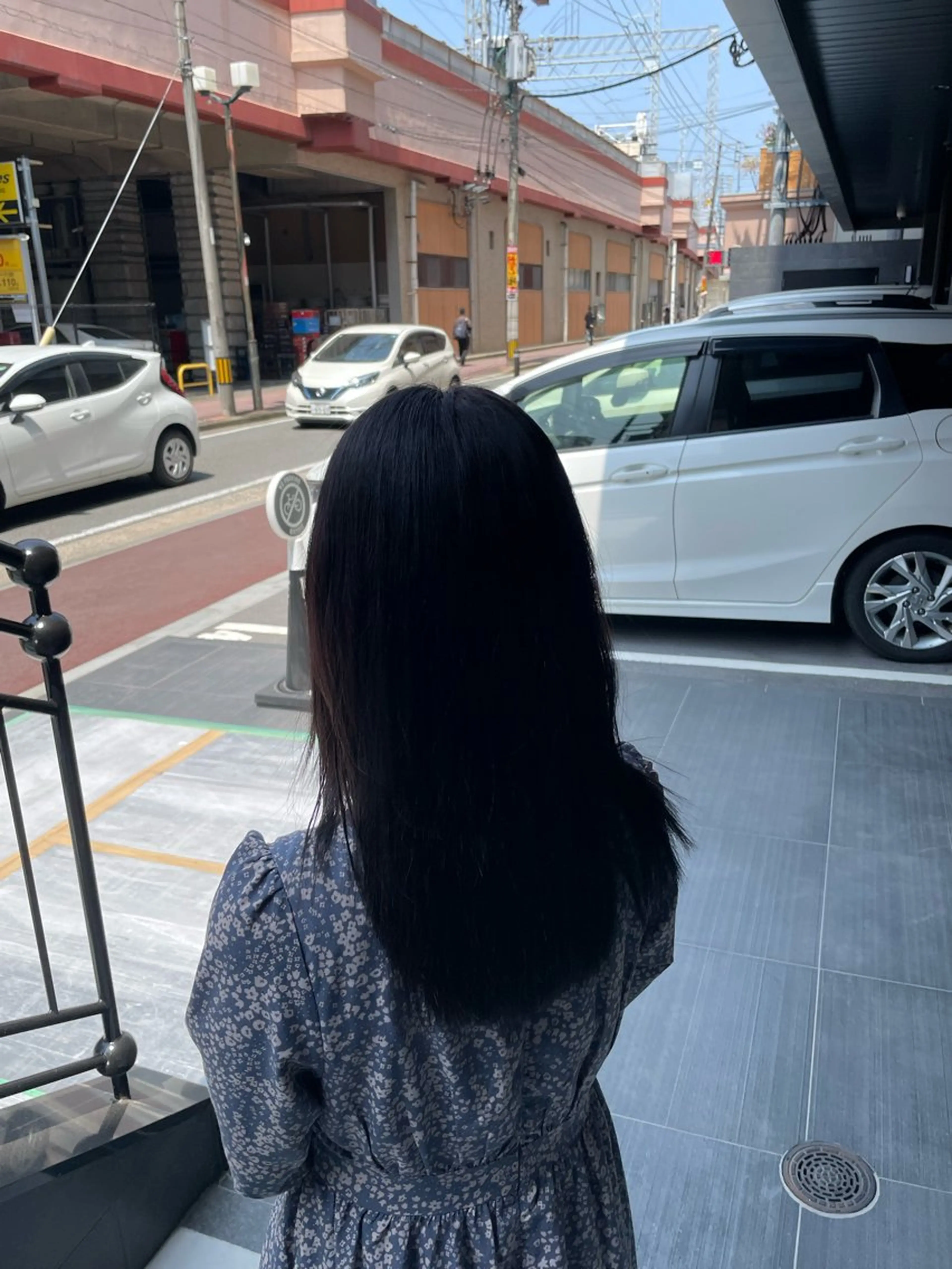 セミロング カラー 遠藤 健登のヘアスタイル