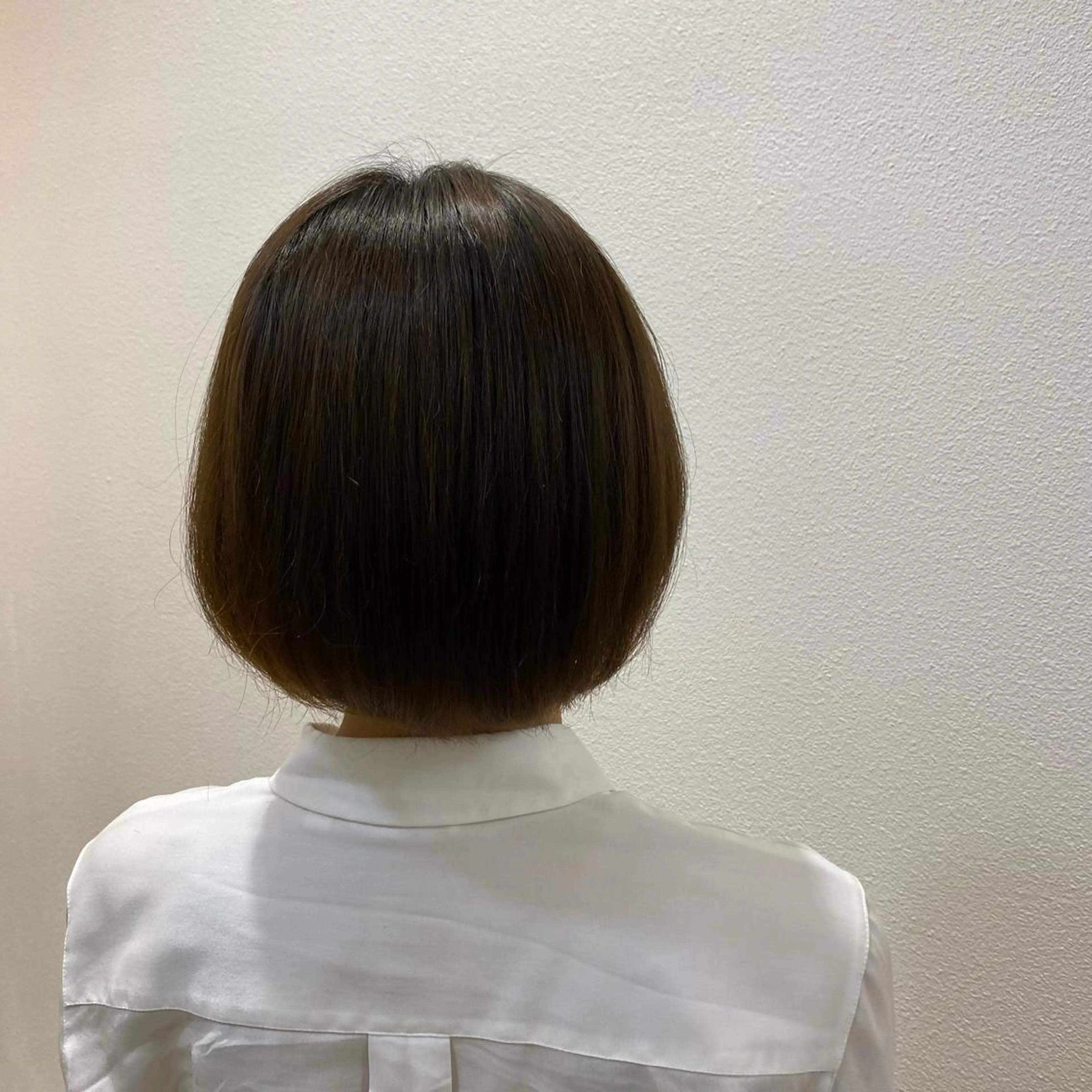 ショート 縮毛矯正 トリートメント 店長　ショート& パーマ　坂本のヘアスタイル