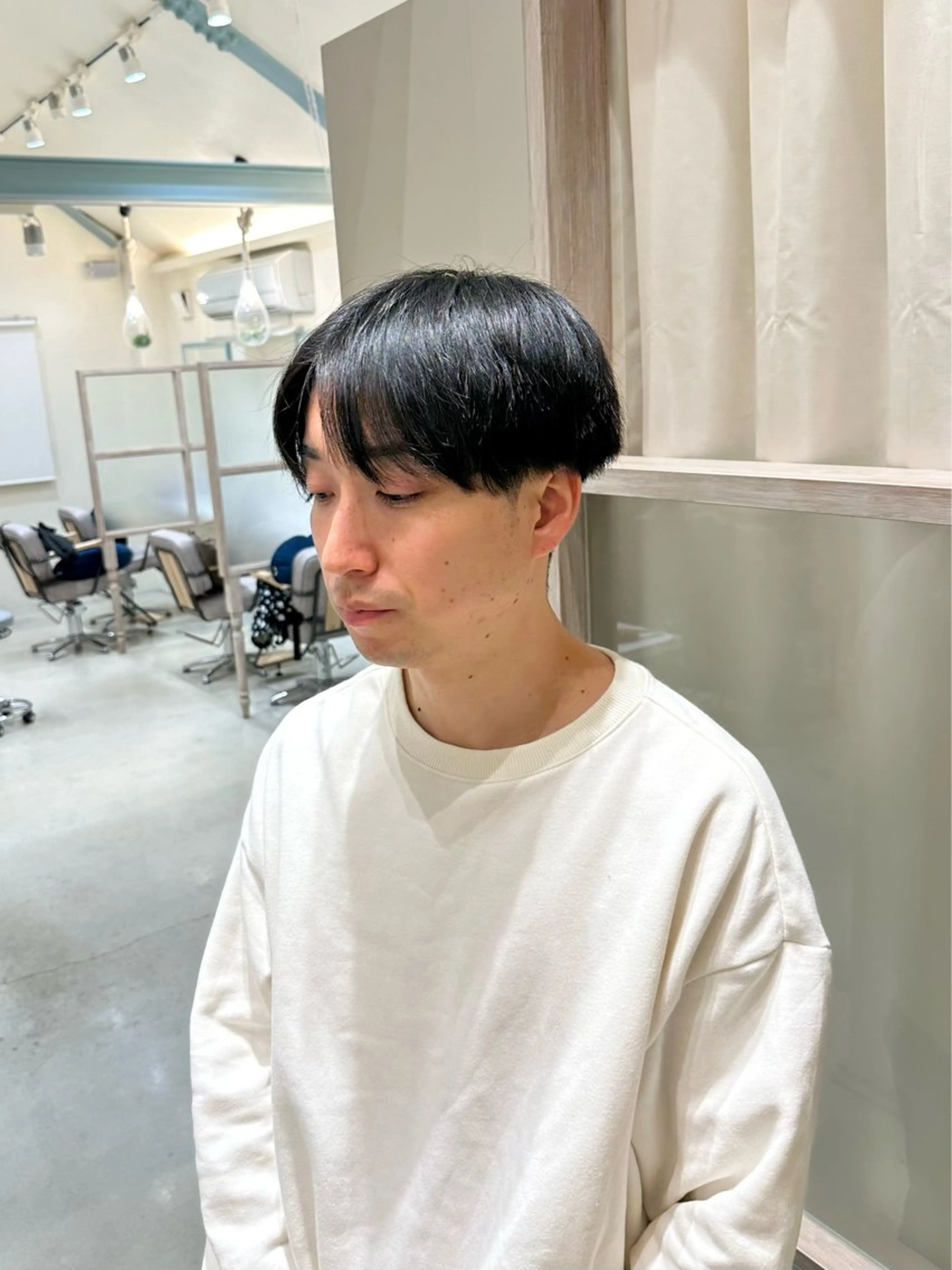 メンズ カット N,SOL / 岩上 新大のヘアスタイル