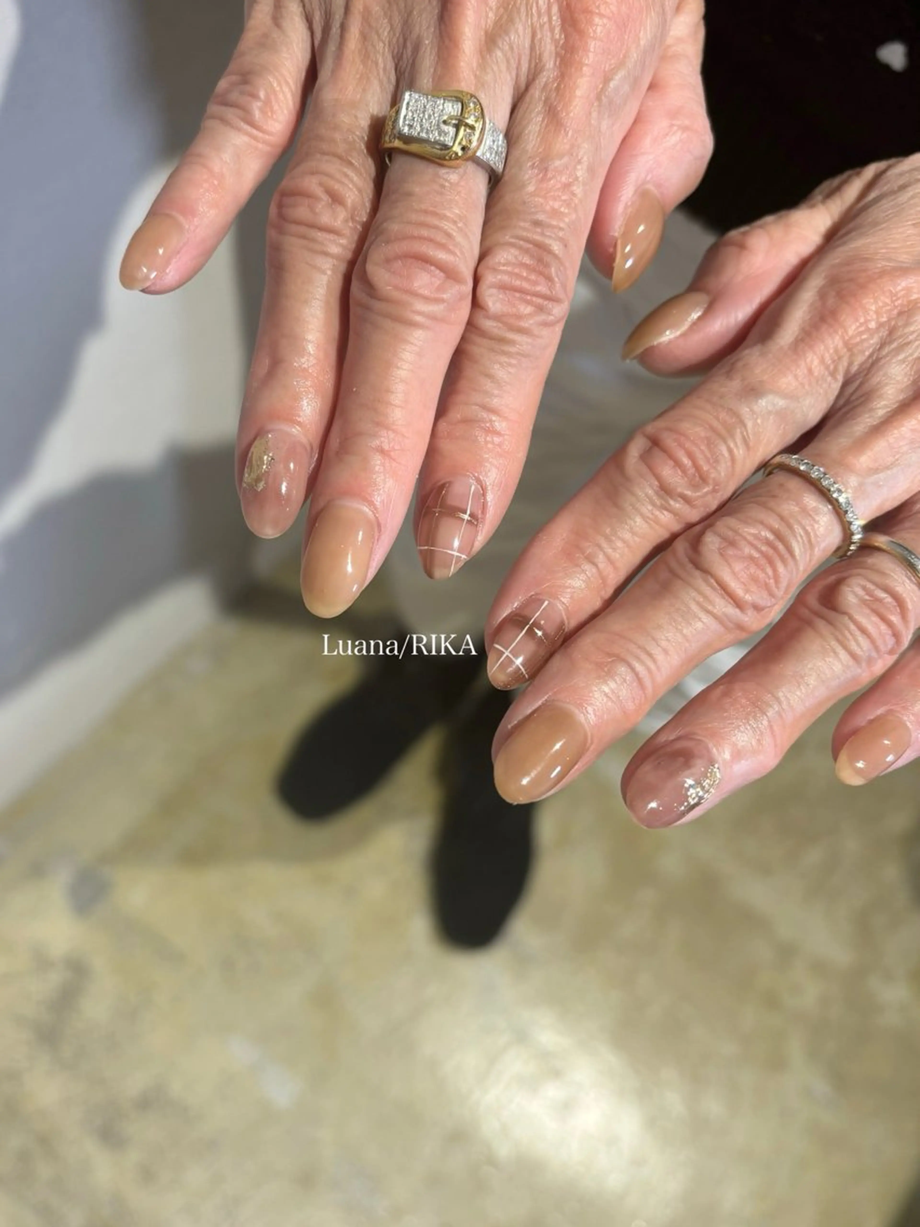 ネイル ハンドネイル Nail Salon Luana Rikaのネイルデザイン