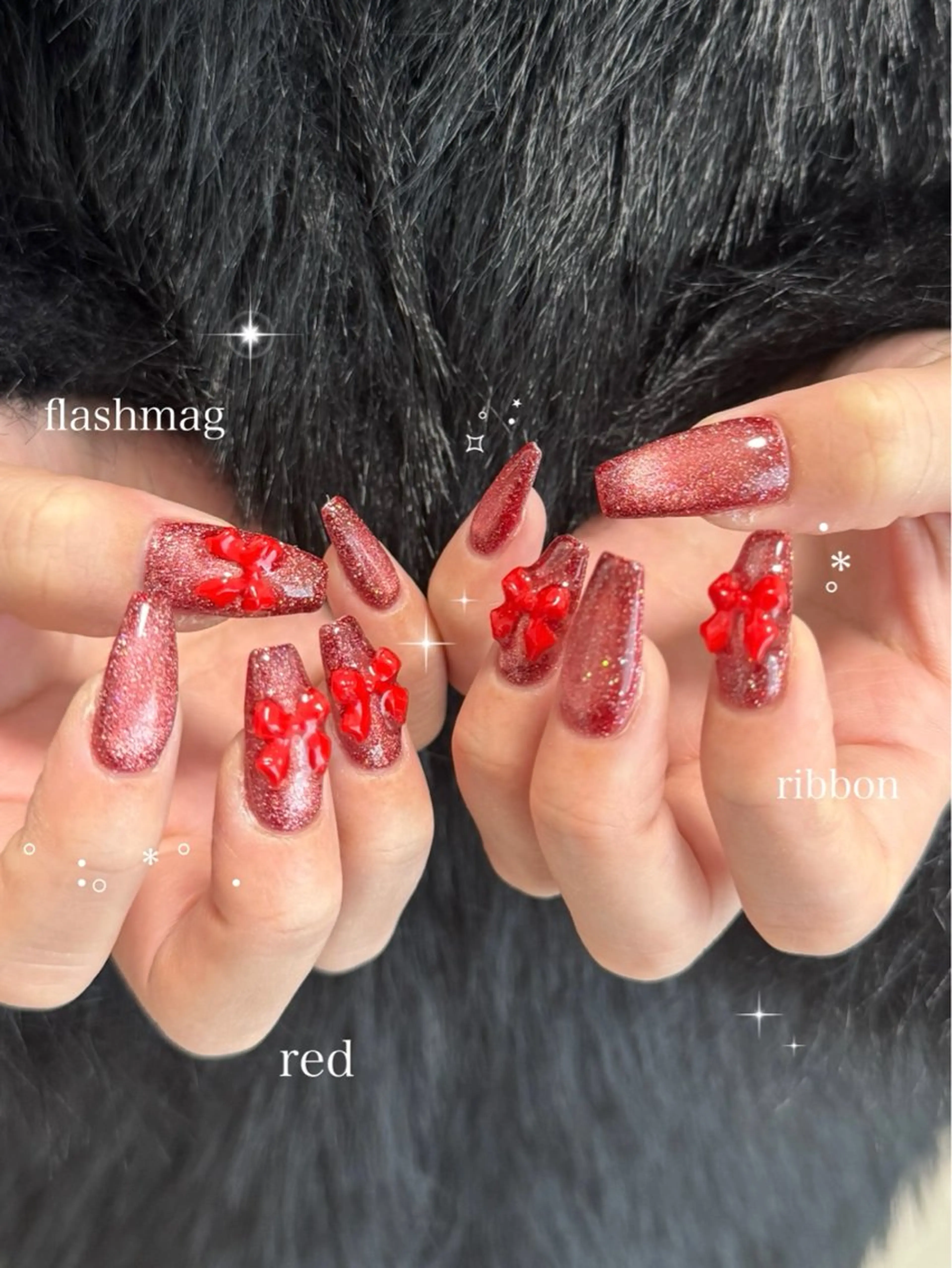 ネイル 長さ出し ハンドネイル nail salon CAREY 🎀のネイルデザイン