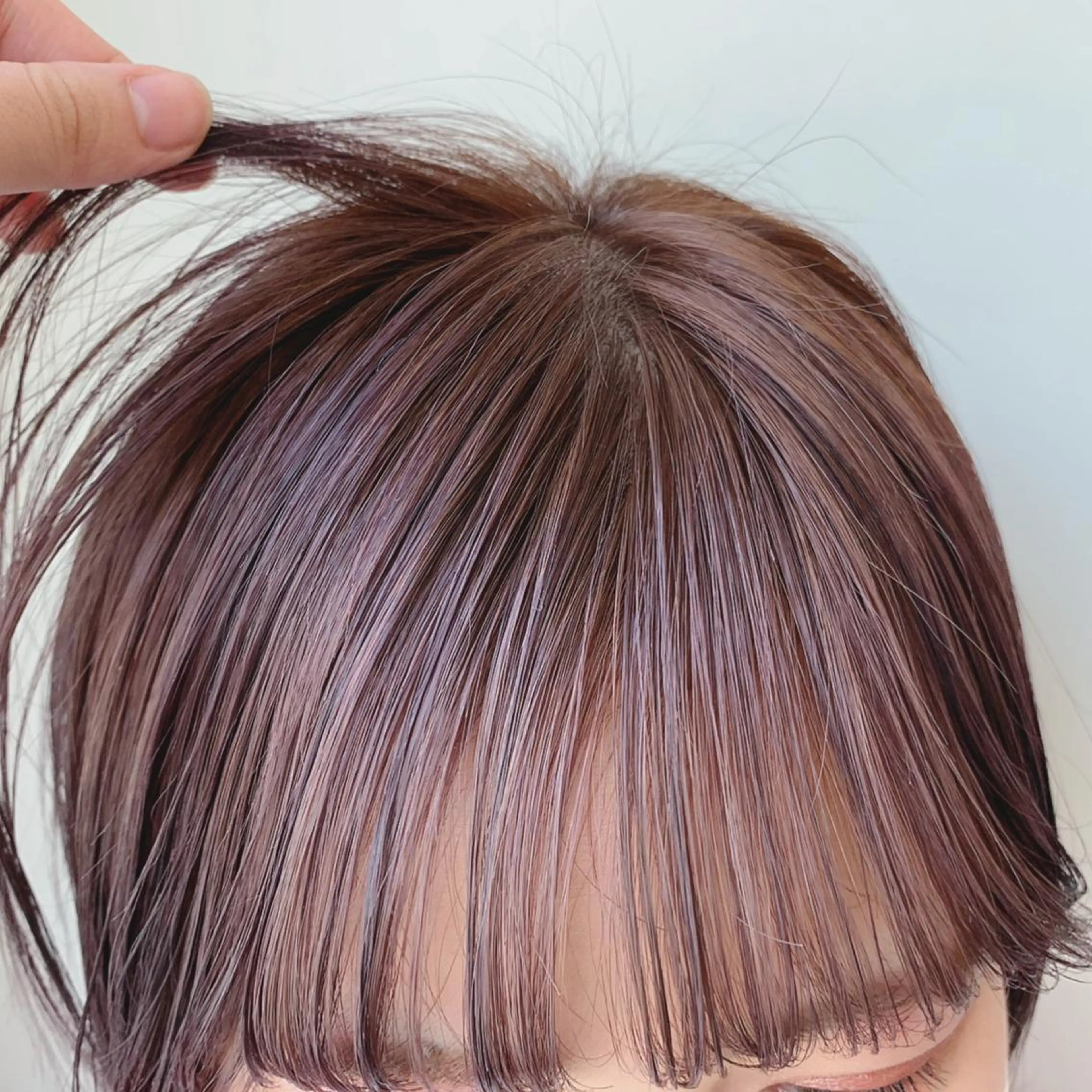 ミディアム カラー ヘアカラー ボブウルフ／ボブ Satsuki【名駅のヘアスタイル