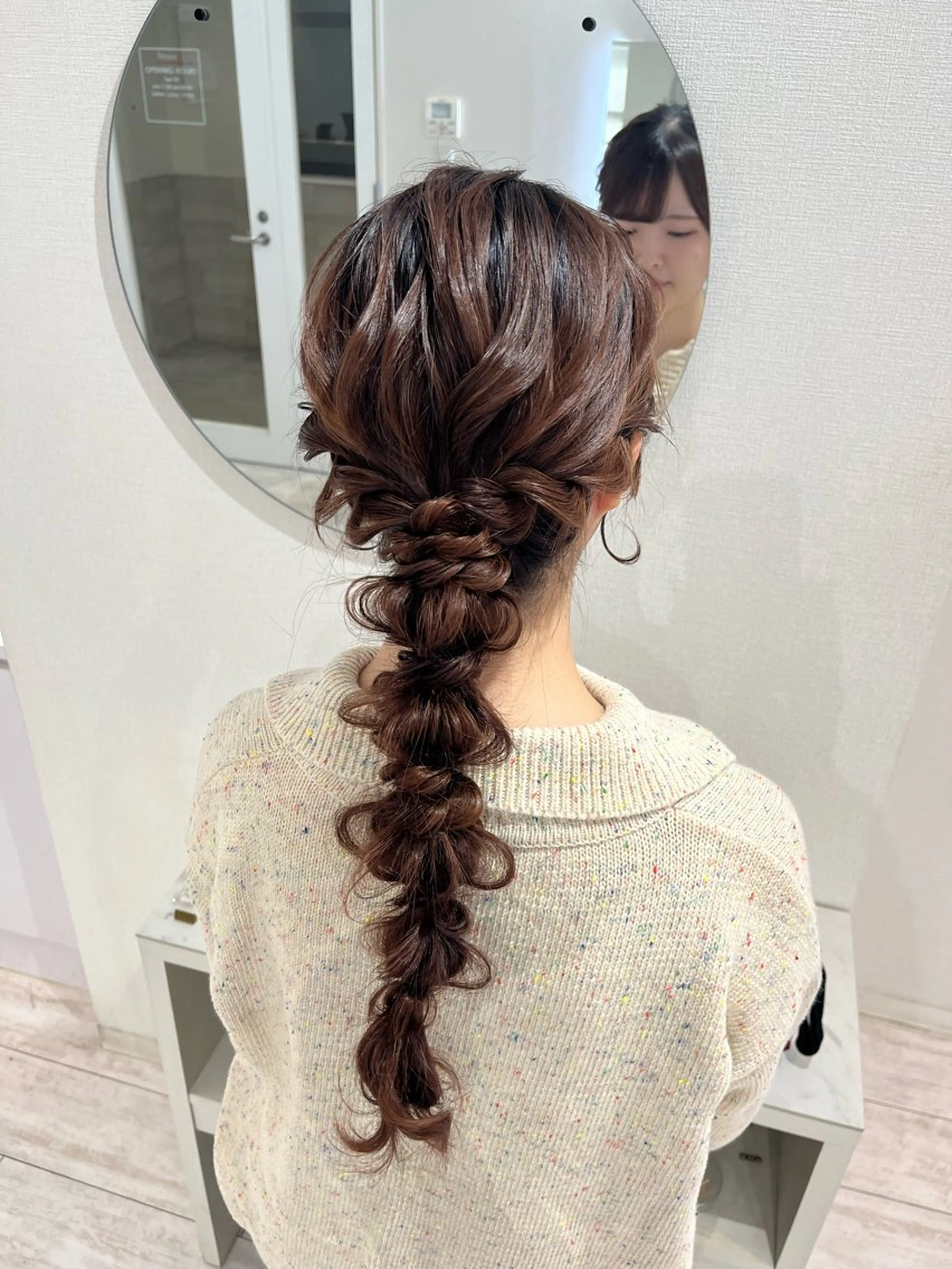 ロング 大城 美月のヘアスタイル
