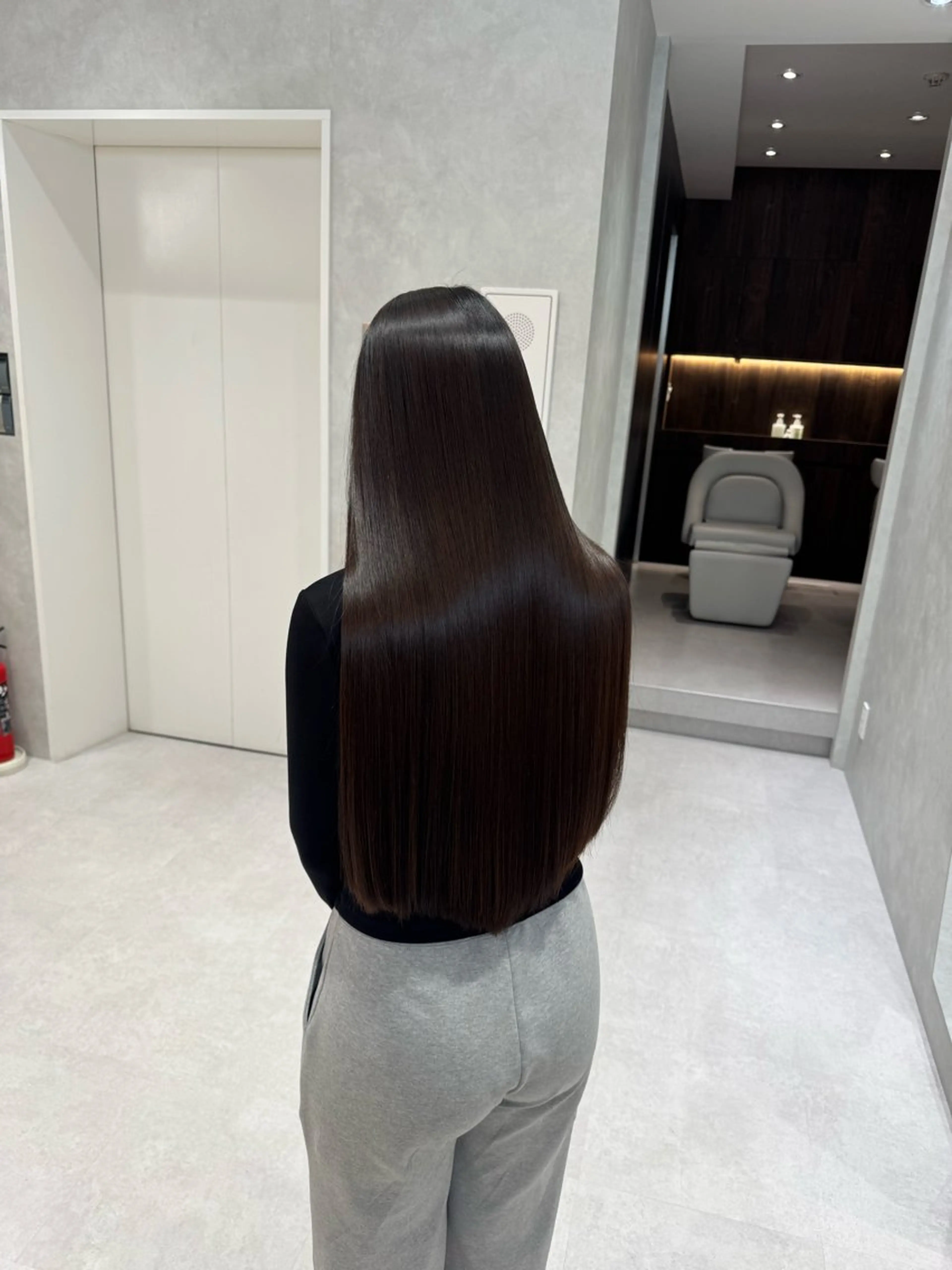 ロング 髪質改善 韓国風ヘア 縮毛矯正 カット ヘアカラー 縮毛矯正 トリートメント SALOWIN east店6F所属・TAKUMI 【美髪特化】のヘアスタイル