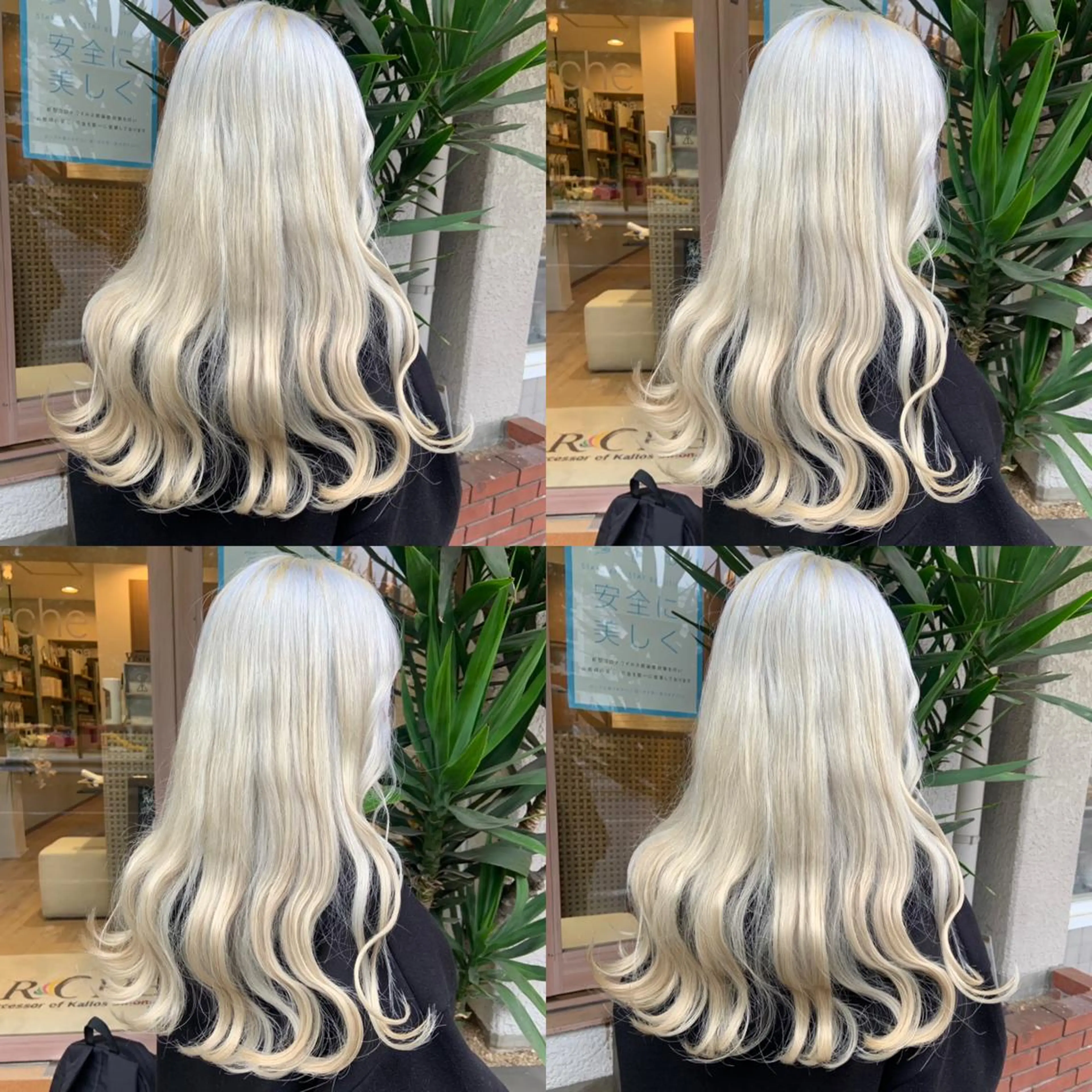 ロング カラー ブリーチ ダブルカラー ハイライトカラー ハイトーンカラー イルミナカラー 🤍透明感/韓国風 🤍サクラギヒトミのヘアスタイル