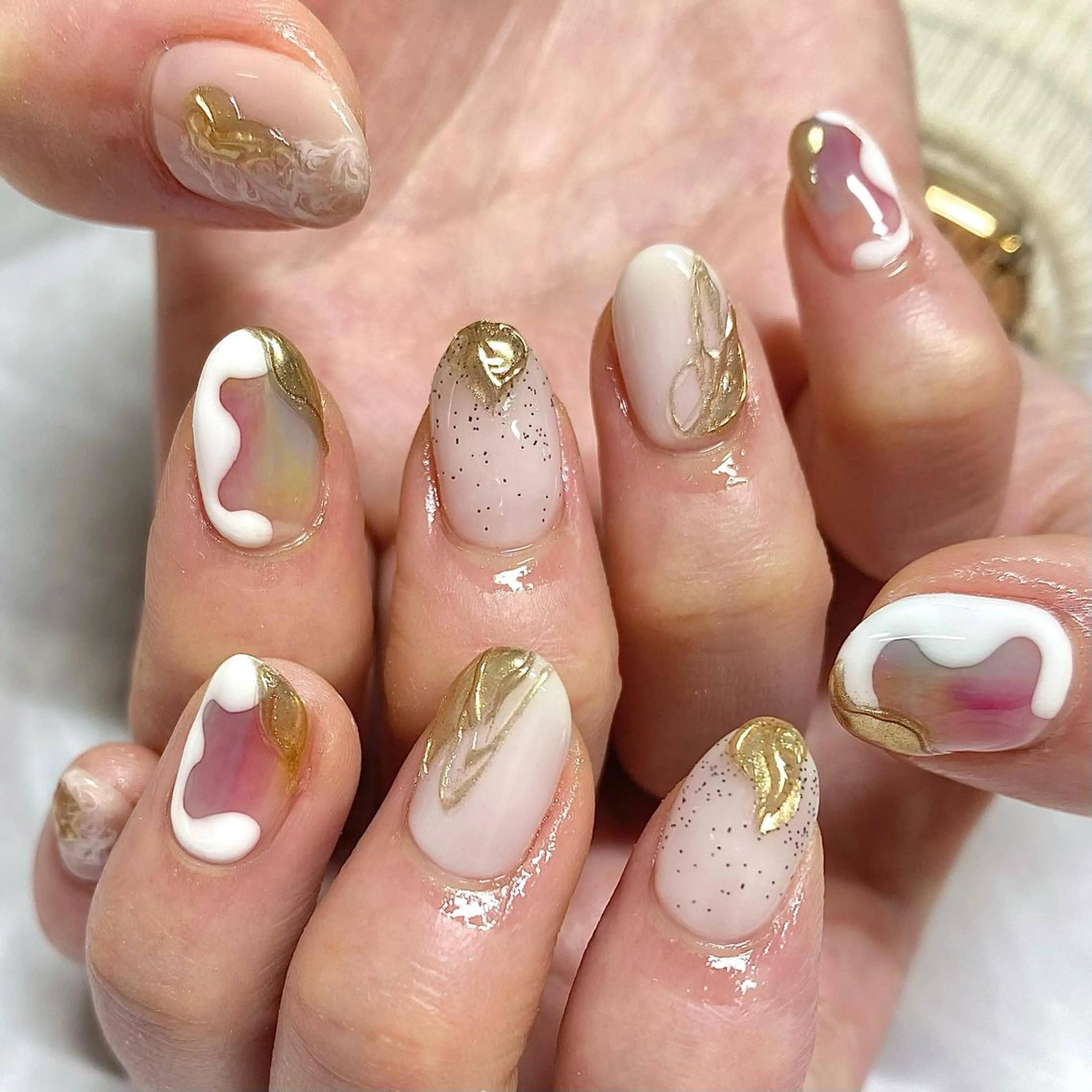 ネイル ハンドネイル Blomeel Nailのネイルデザイン