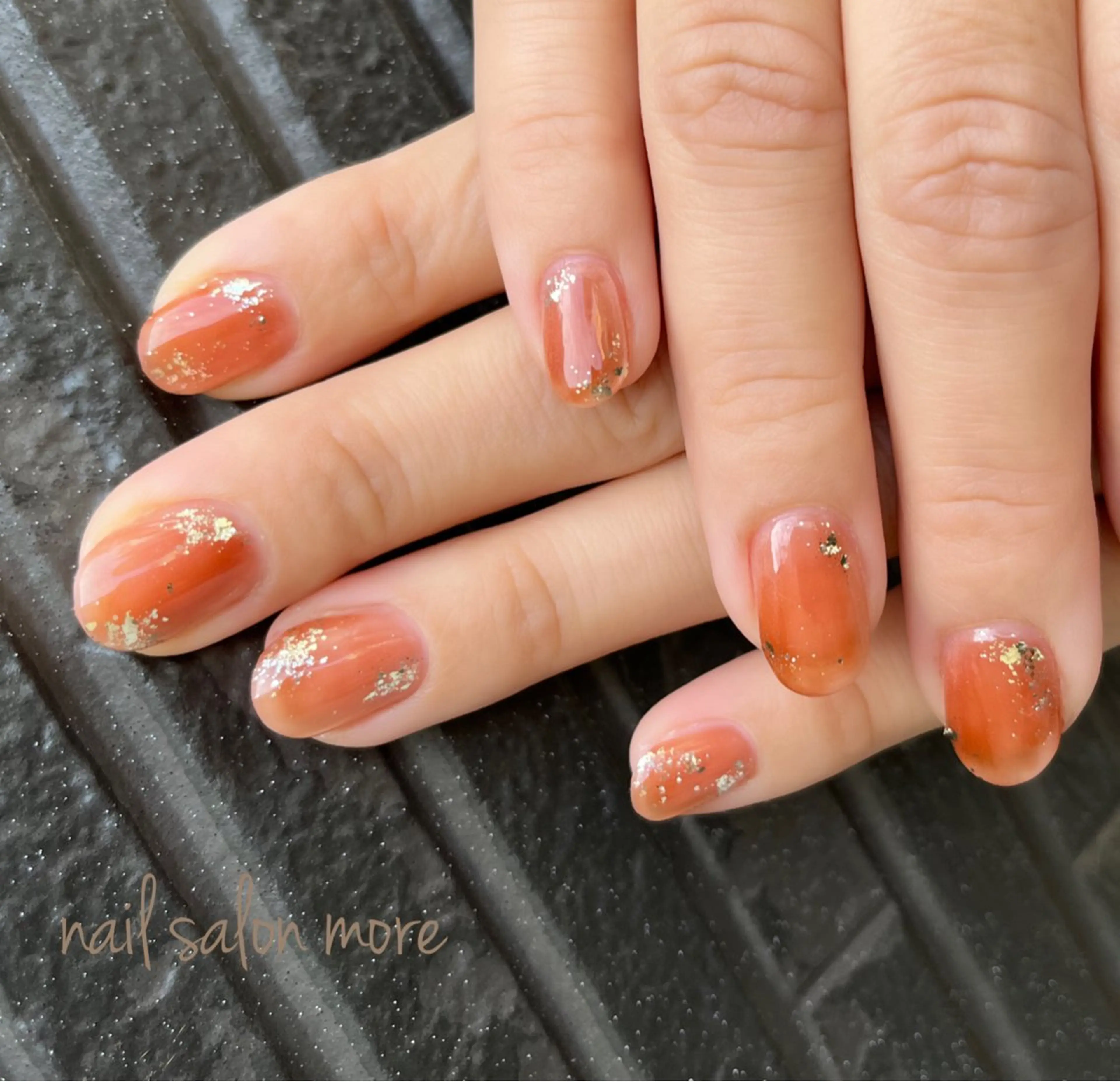 ネイル ラメ(グリッター) マグネットネイル マグネットワンカラー ワンカラーネイル nail salon moreのネイルデザイン