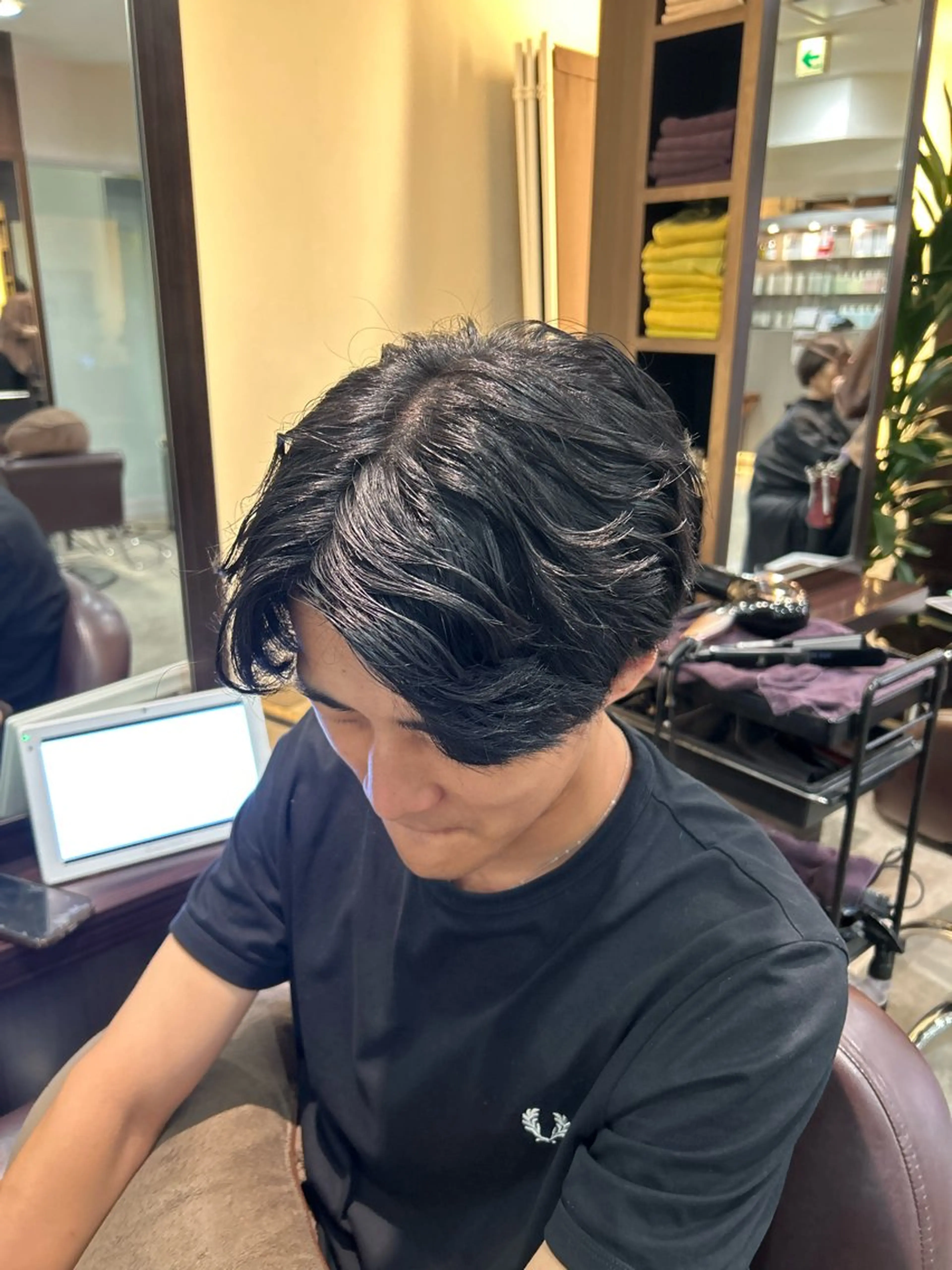 カラー メンズ ヘアカラー ヘッドスパ 坂本奈都美 🎀のヘアスタイル