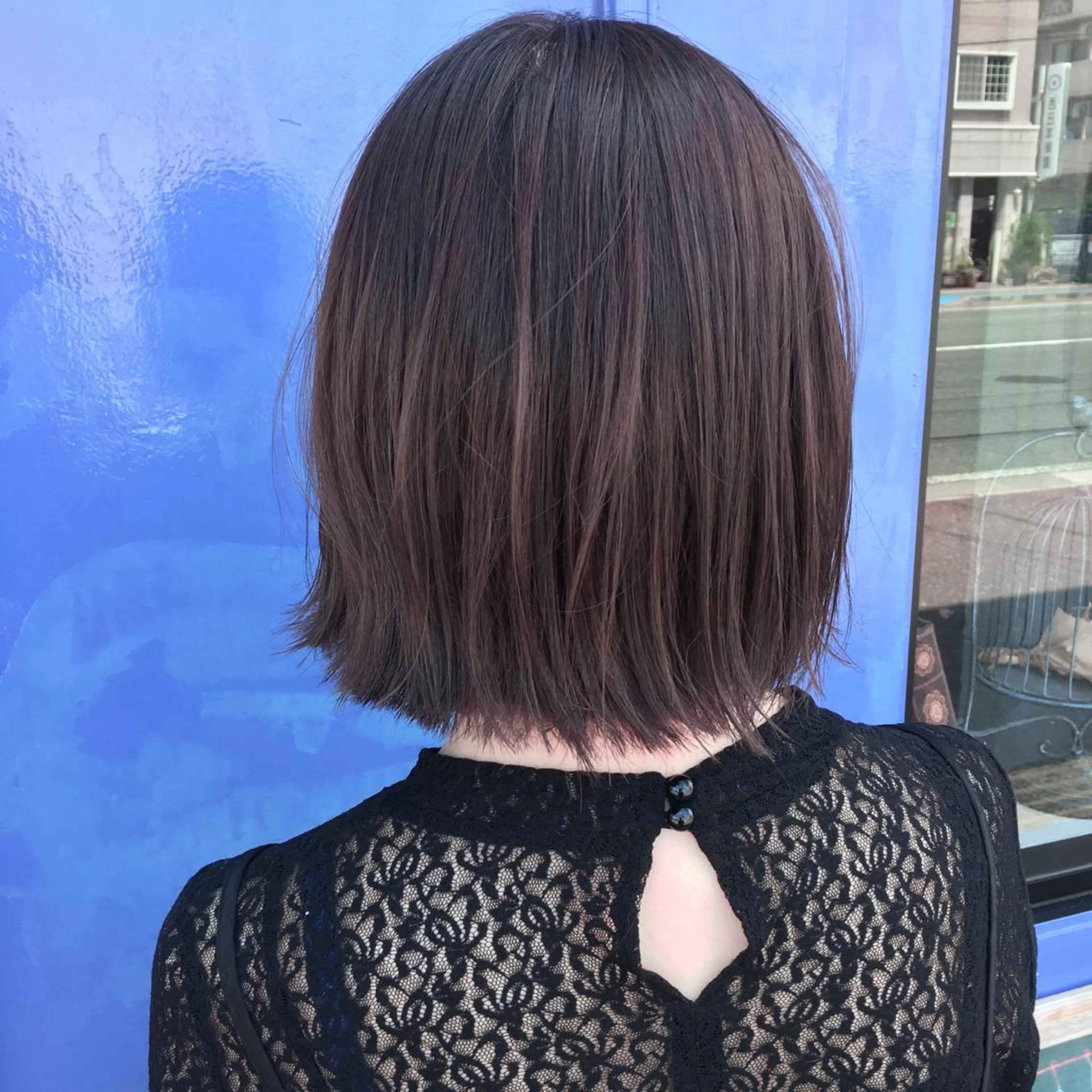 ショート カラー ラベンダーカラー ボブ autre所属・大久保 ひでなりのヘアスタイル