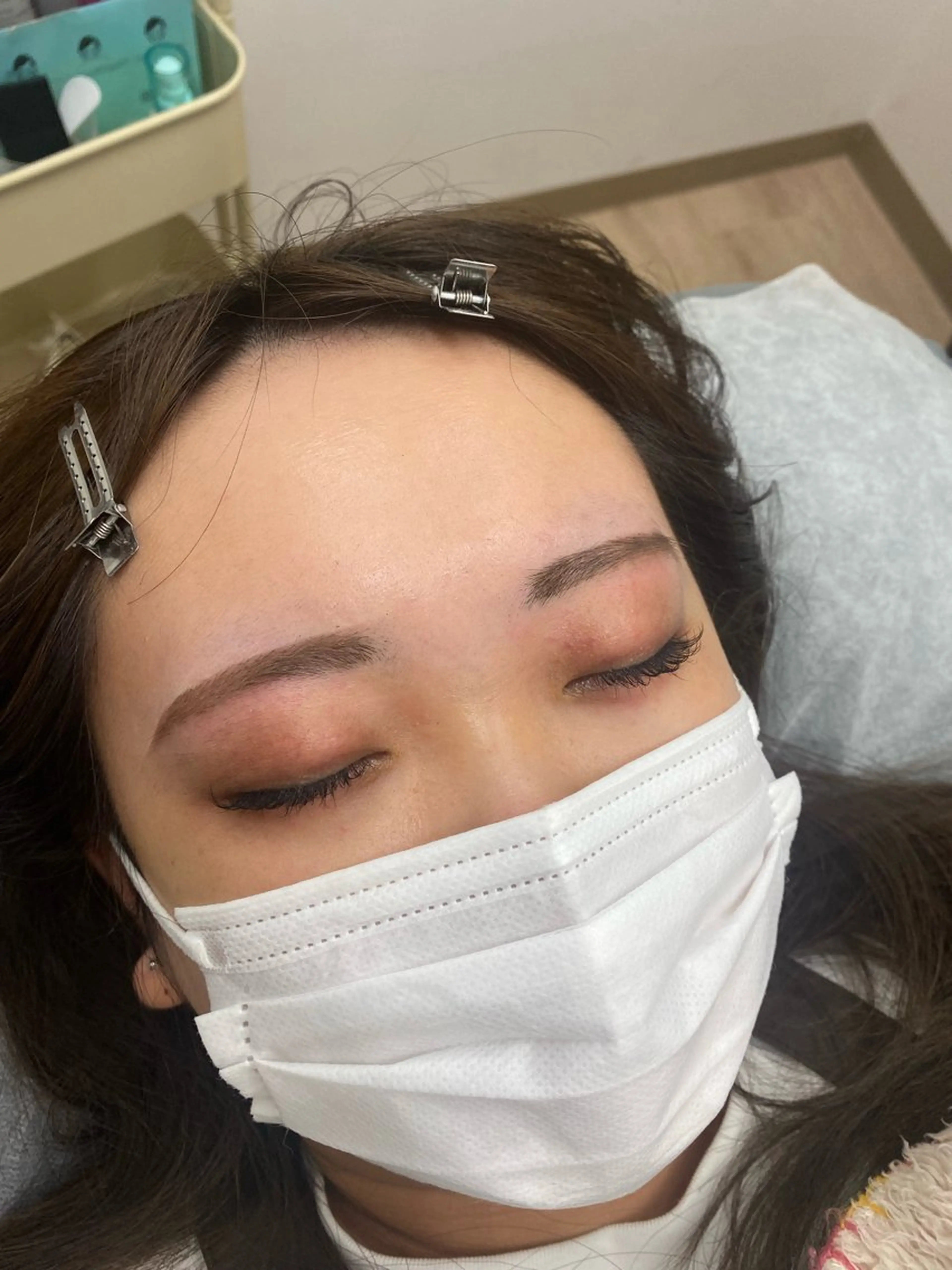 アイブロウ 眉毛ワックス脱毛 nail&eyeLily 武蔵境店所属・岩田 柚葉のマツエク・マツパデザイン