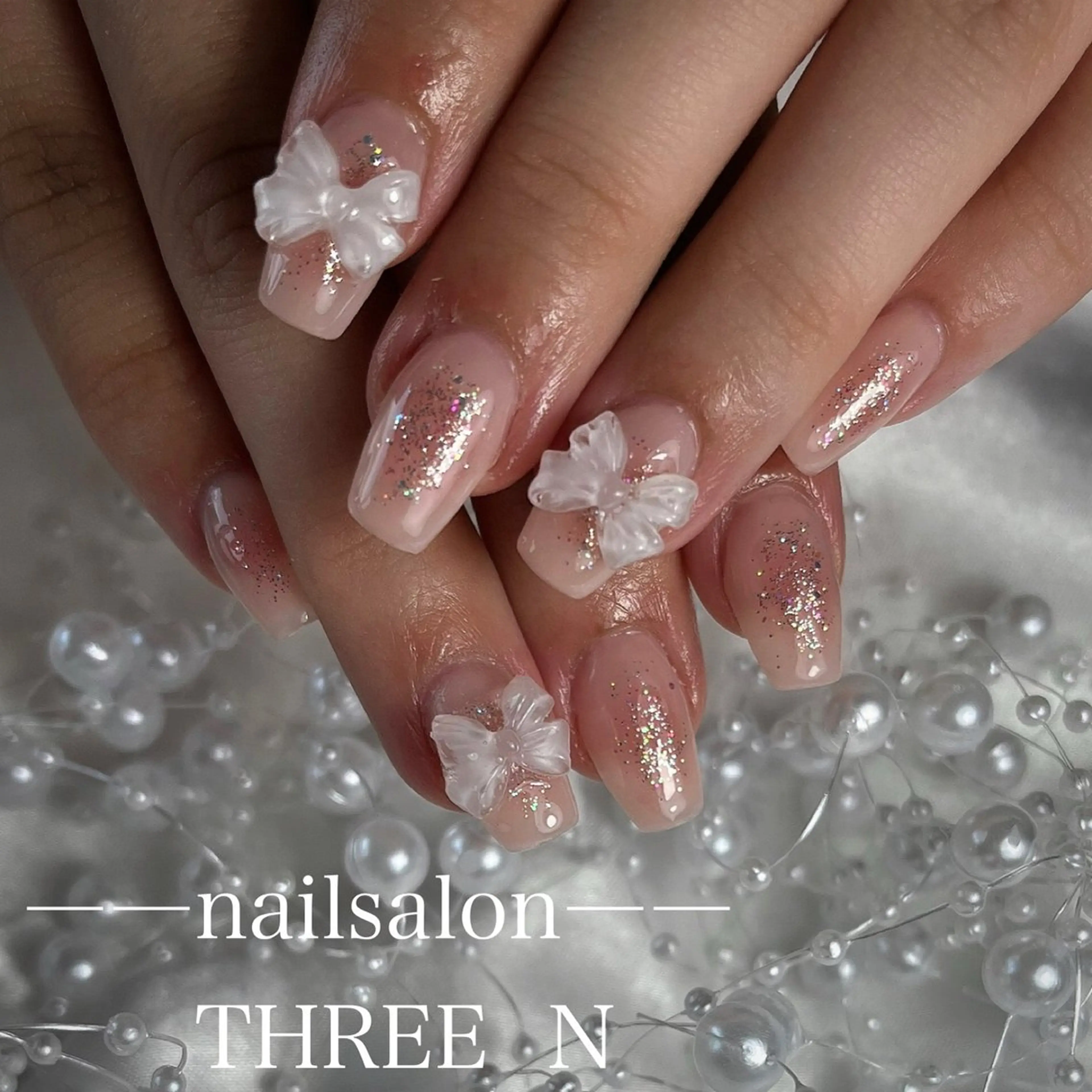 ネイル ハンドネイル Nail Salon THREE  Nのネイルデザイン