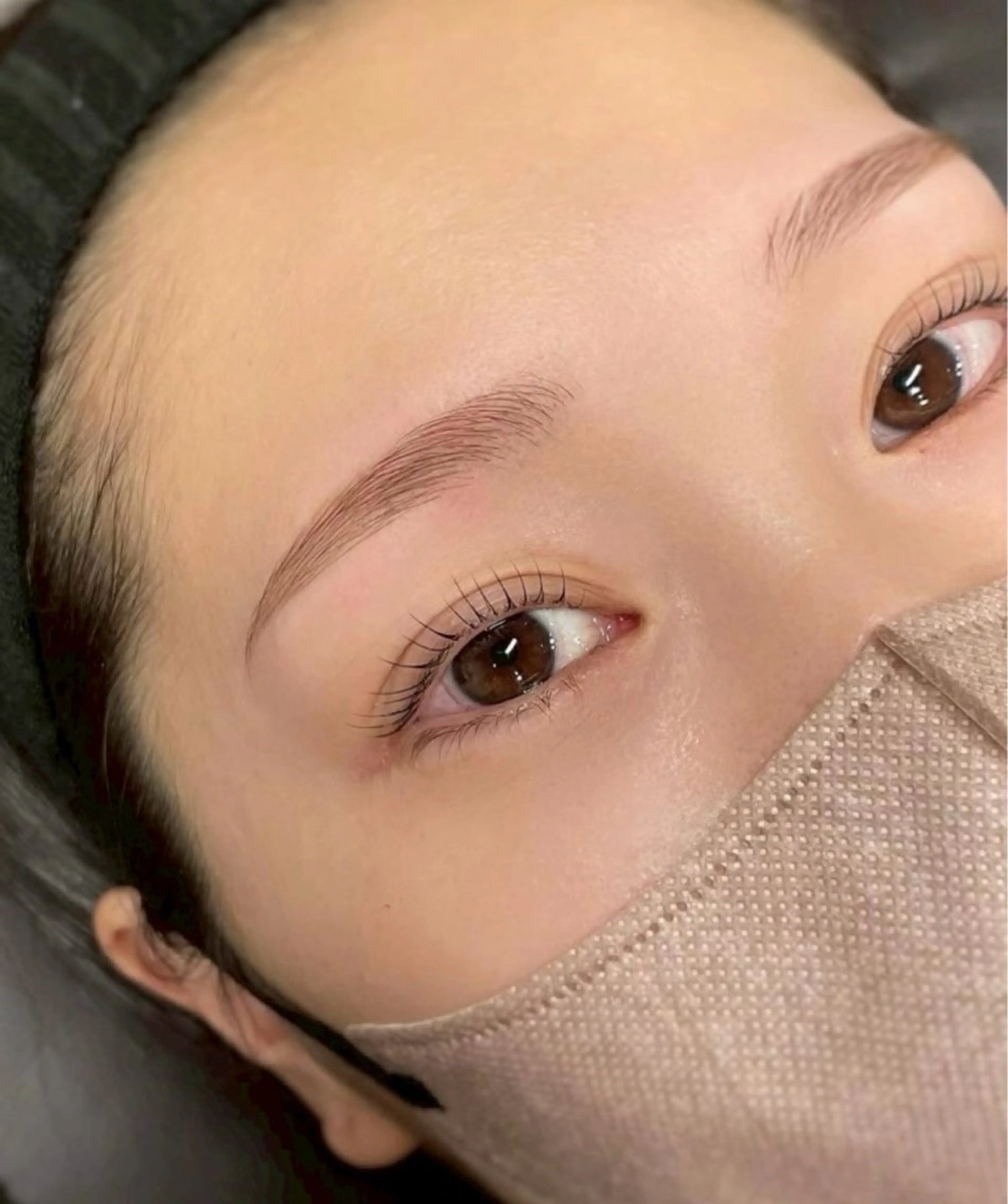 《平日✕当日限定🧡》選べるまつげパーマ、パリジェンヌ💫 ¥5,500+指名料¥300の写真