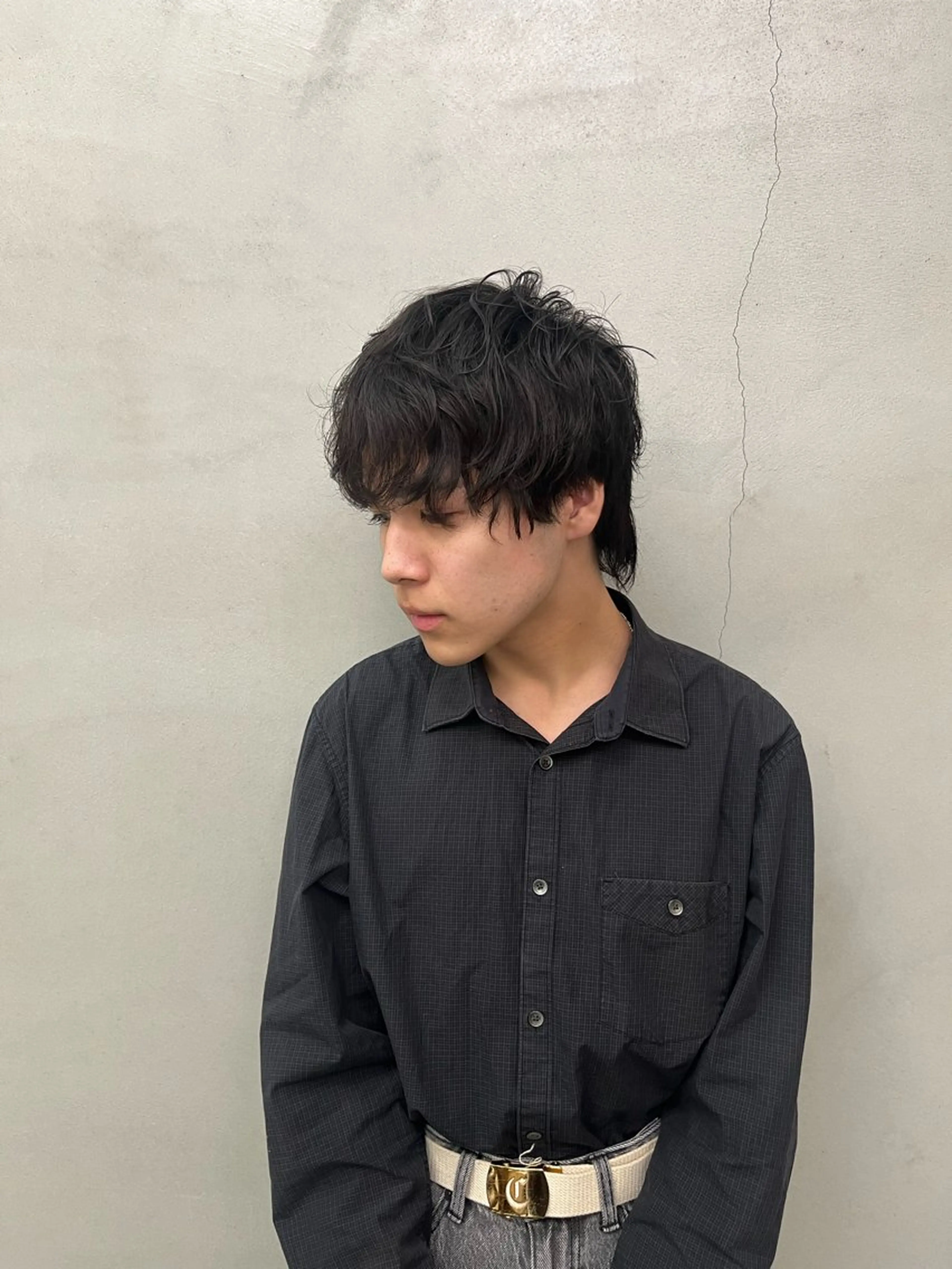パーマ メンズ 小杉真央 🕊🫧のヘアスタイル