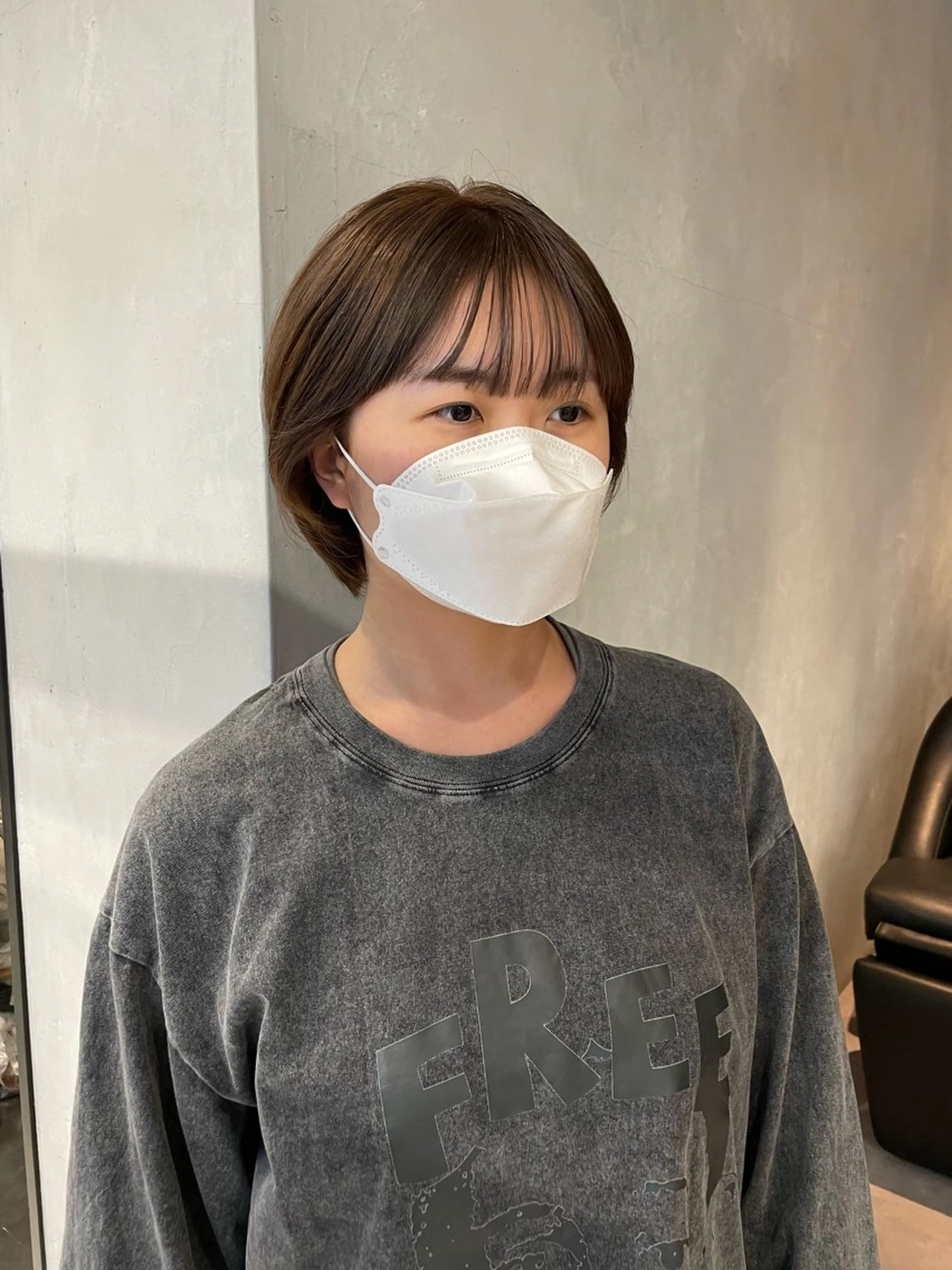 ショート カラー 韓国風ヘア ショートヘア SALOWIN浦和店所属・1日5名限定美容師 miwaのヘアスタイル