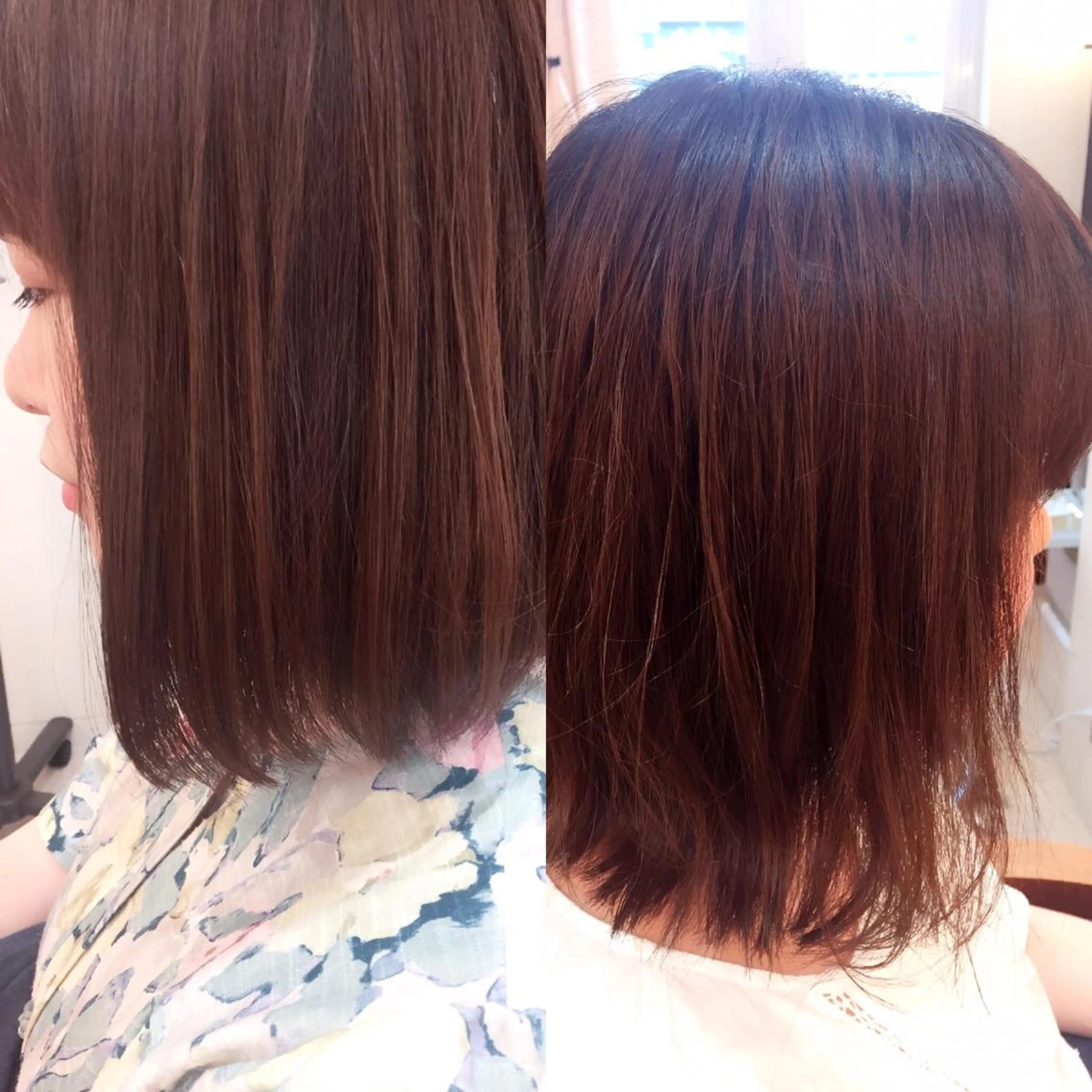 ショート 切りっぱなしボブ ボブ 外ハネヘア 🌙似合わせ🐈‍⬛ ケア🥀又吉のヘアスタイル