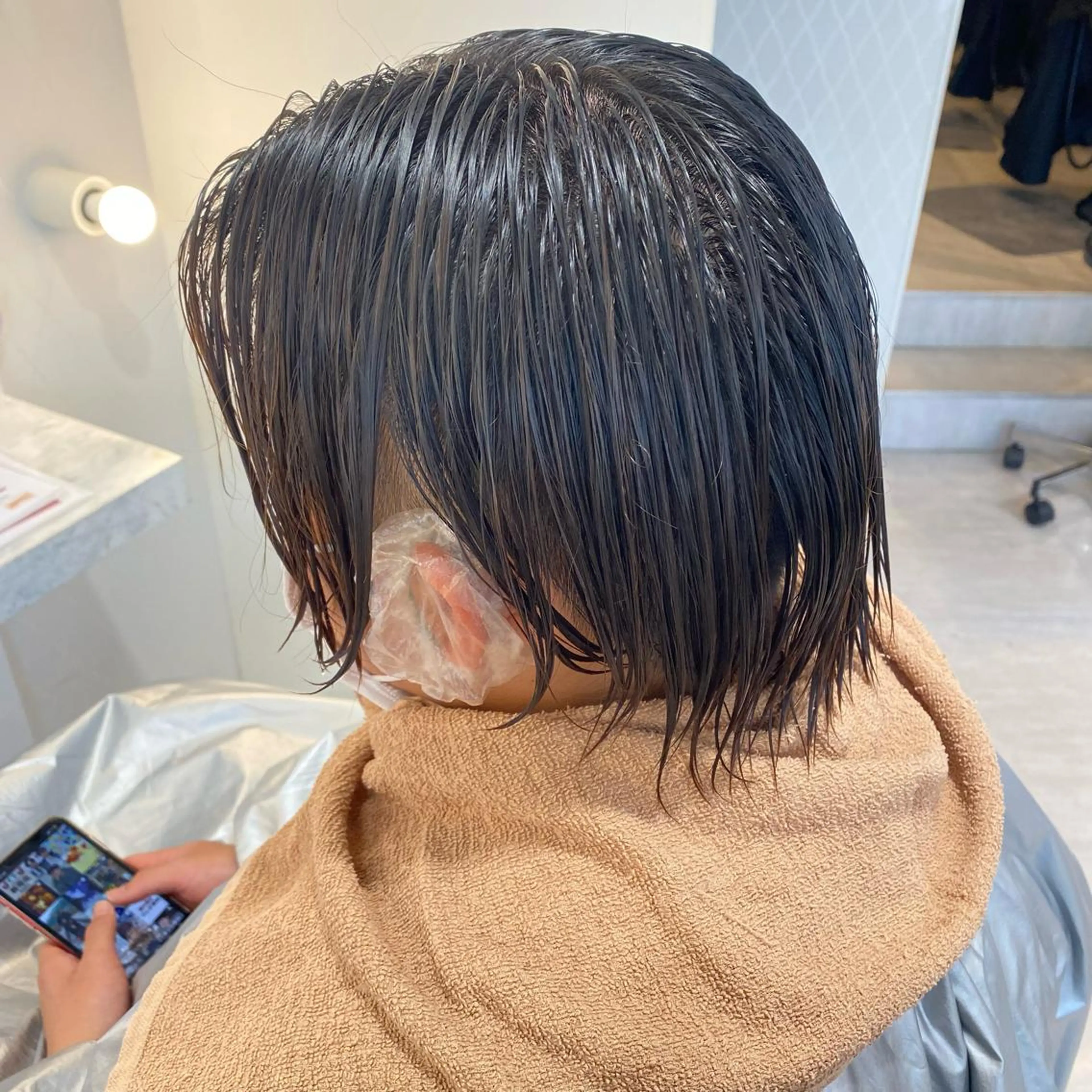 メンズ メンズパーマ 三好 涼華のヘアスタイル