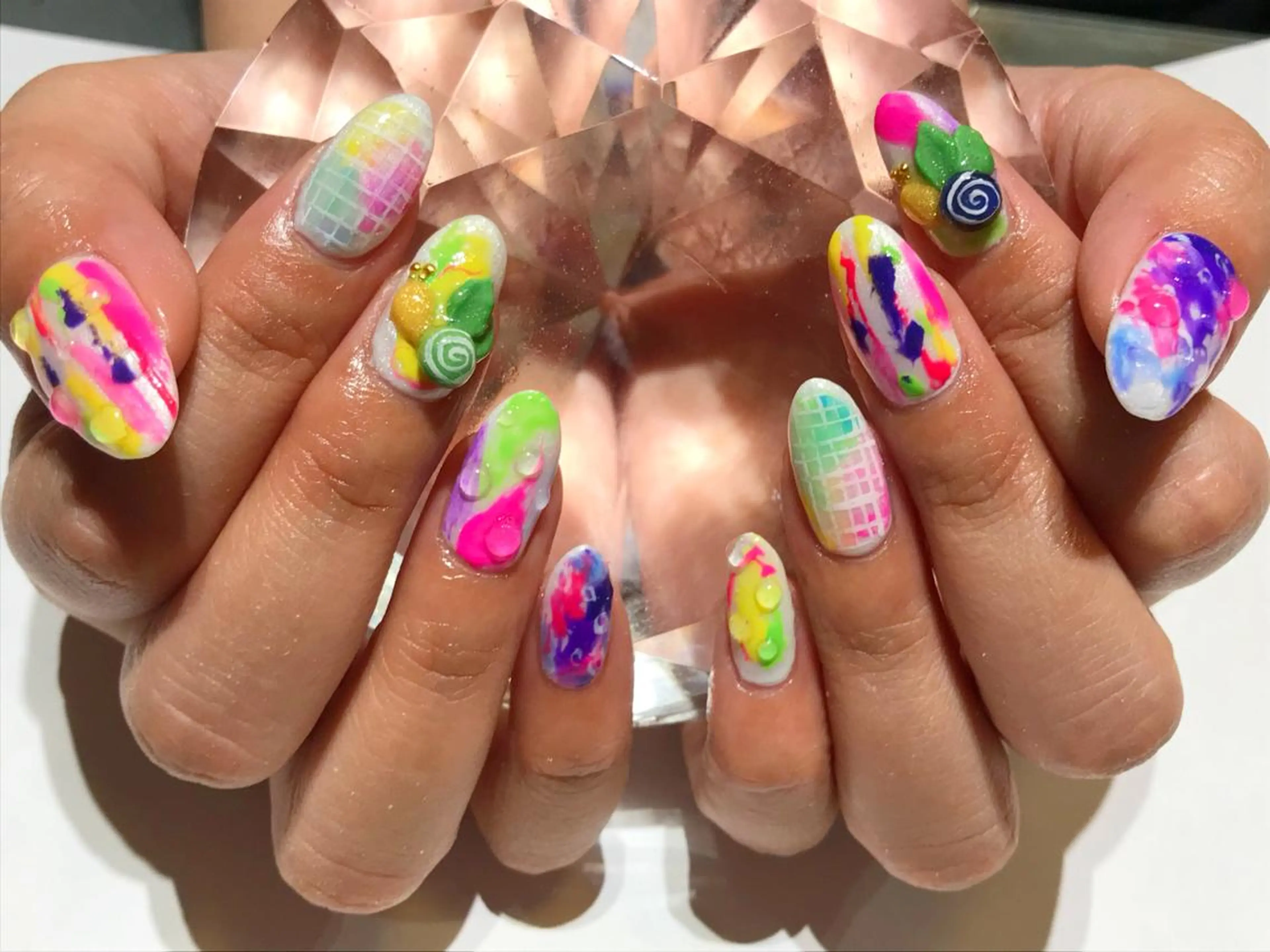 ネイル アートネイル ジェルネイル 持ち込み YUN 💅のネイルデザイン