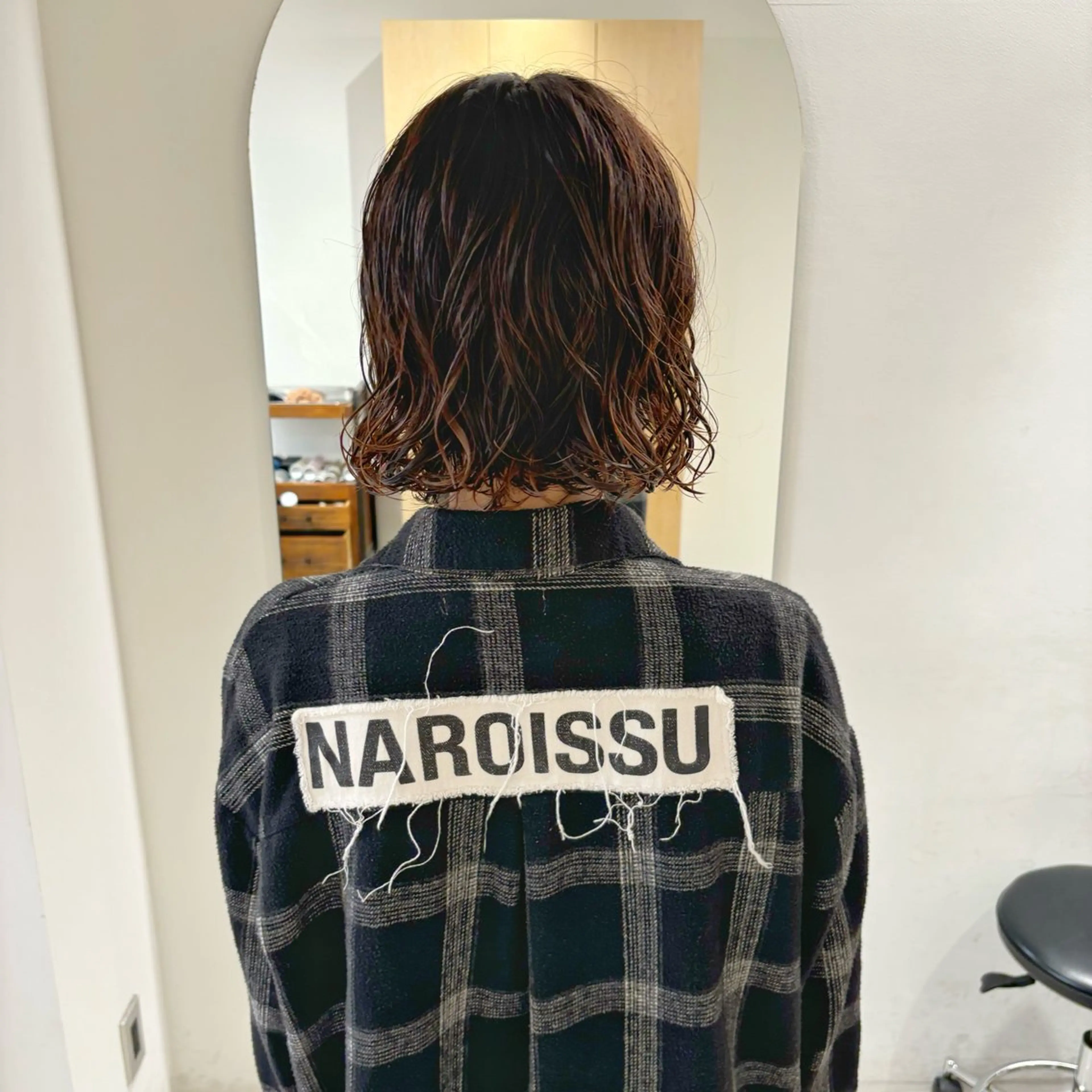 ミディアム カラー ミディアムパーマ ボブ お洒落パーマ/ボブ ❄️Tomoka❄️のヘアスタイル