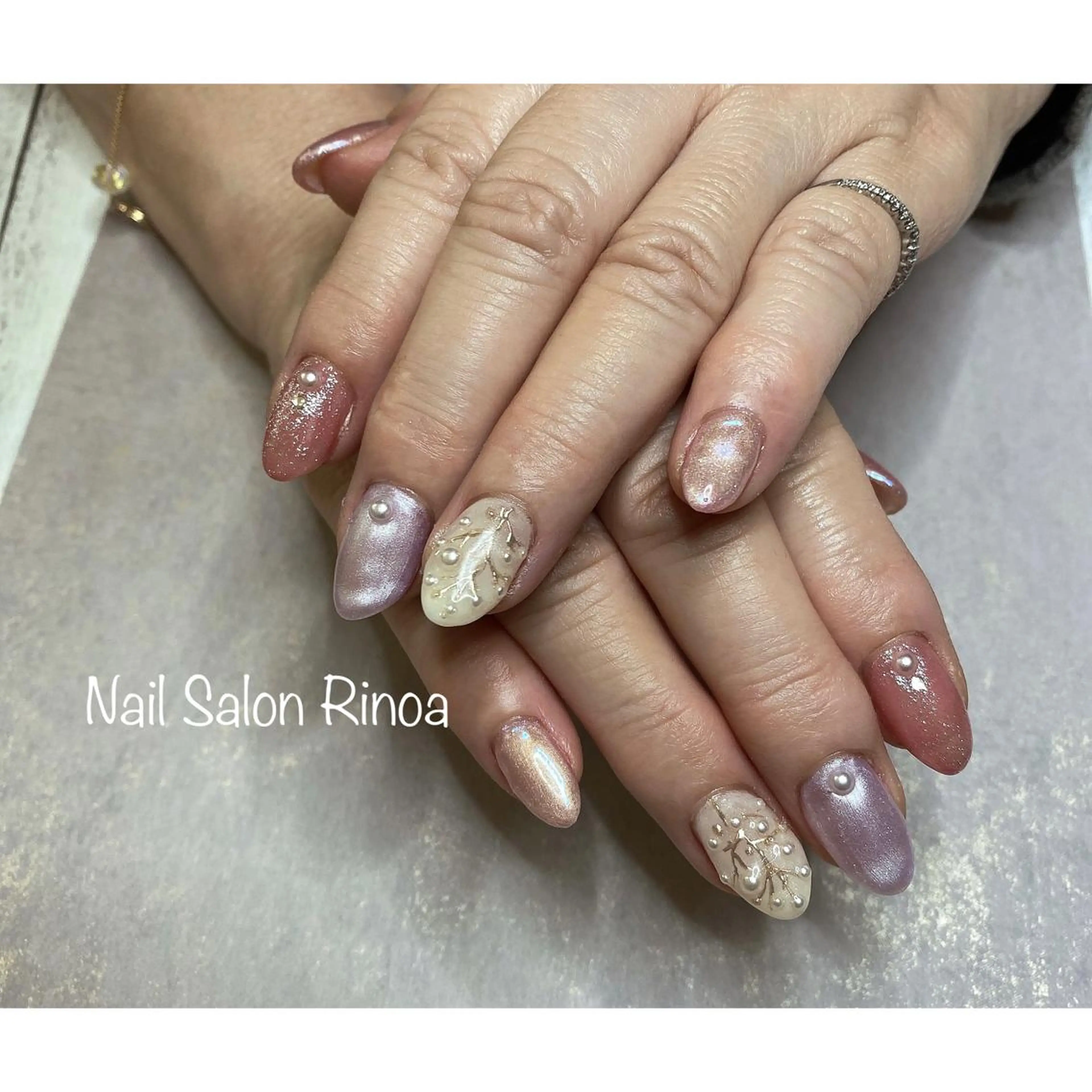 ネイル Nail Salon Rinoaのネイルデザイン