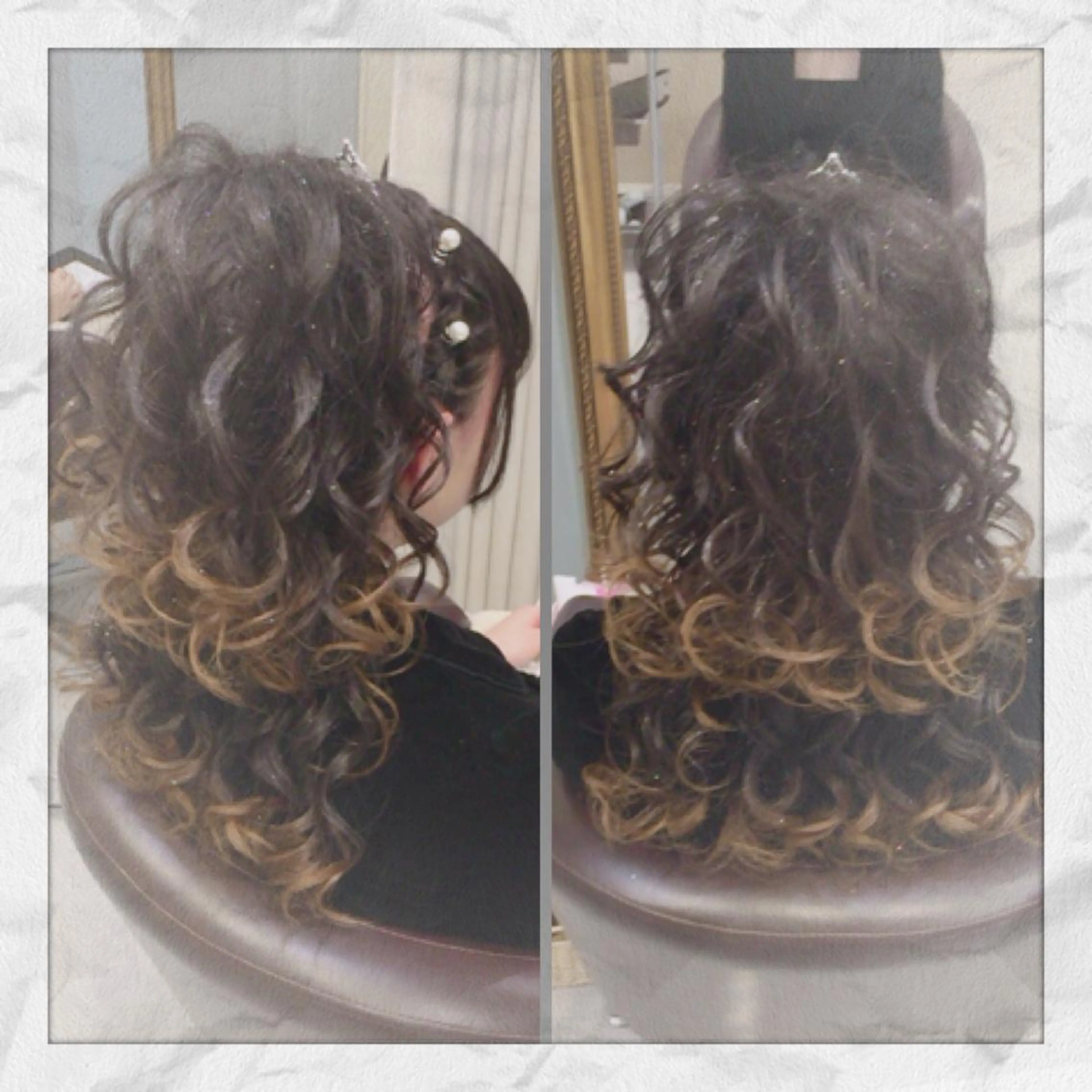 ロング ヘアアレンジ ハーフアップ カチューシャ ヘアセット ヘアセット/着付け 𓇼 松本 夏美𓇼のその他イメージ