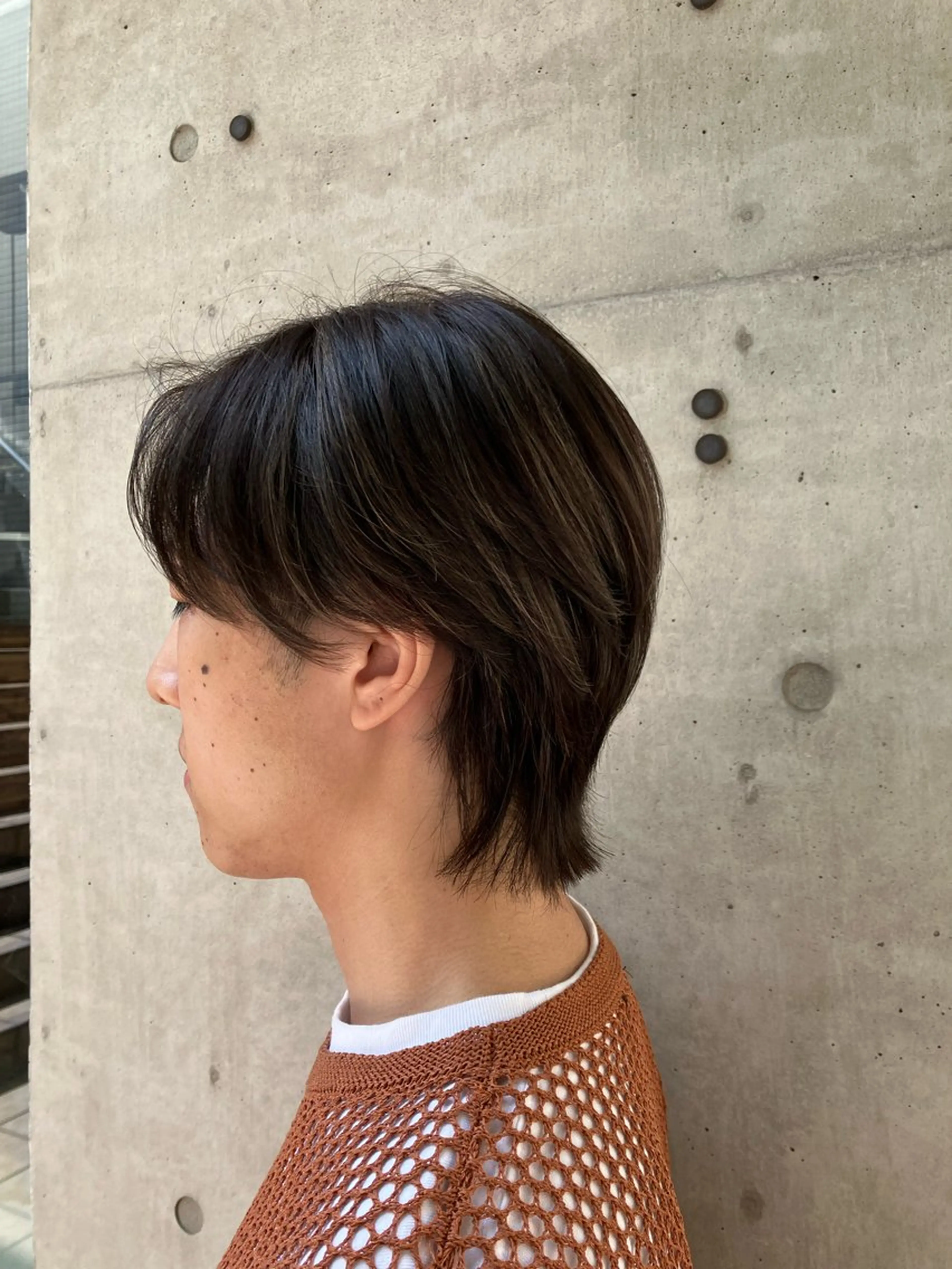 ショート カラー メンズ ヘアカラー ニュアンスカラー／ メンズ🌙久住綾香のヘアスタイル