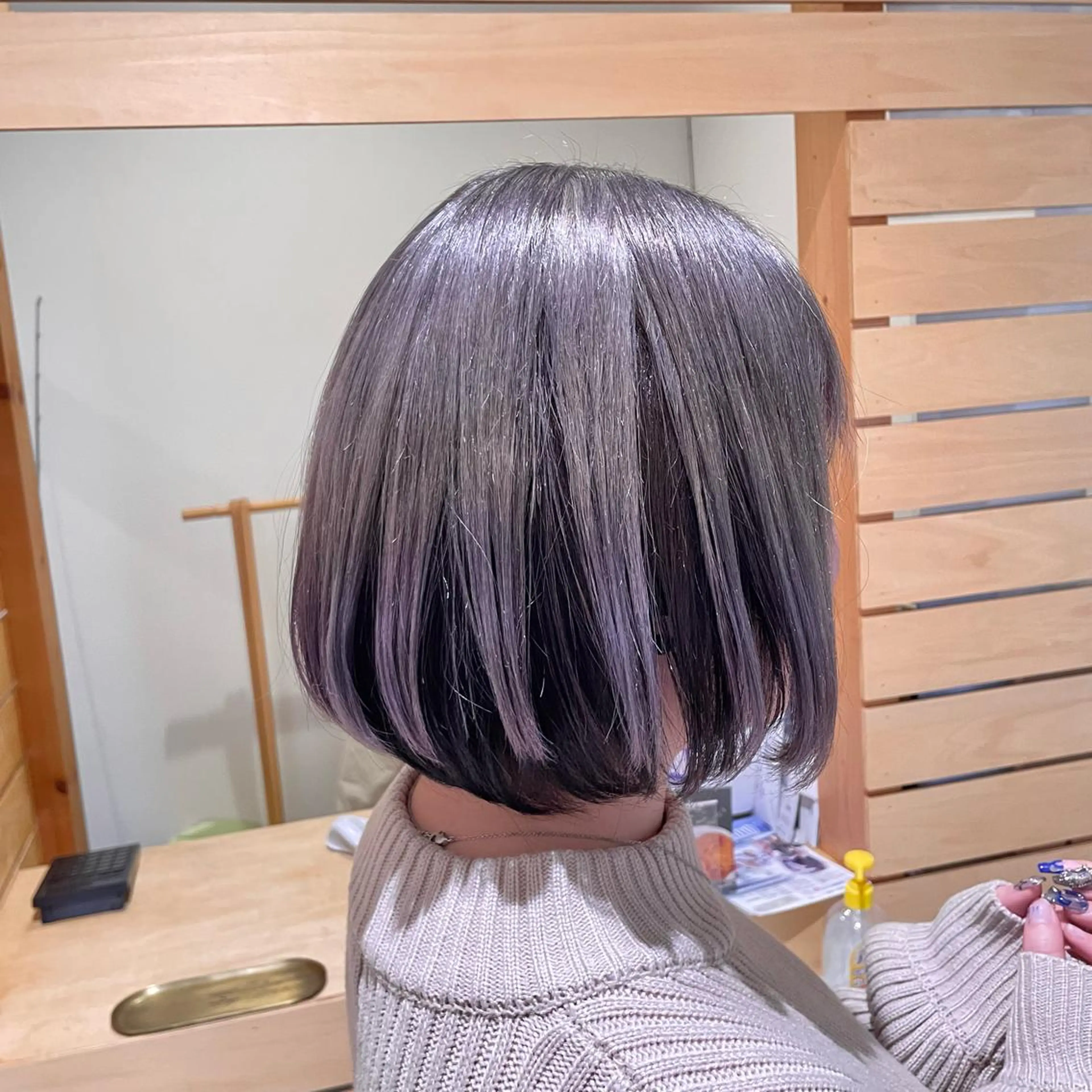 ショート カラー ブリーチ ヘアカラー トリートメント RUBEUS【ルベウス】所属・✨艶々カラー🎨 杉本賢人のヘアスタイル