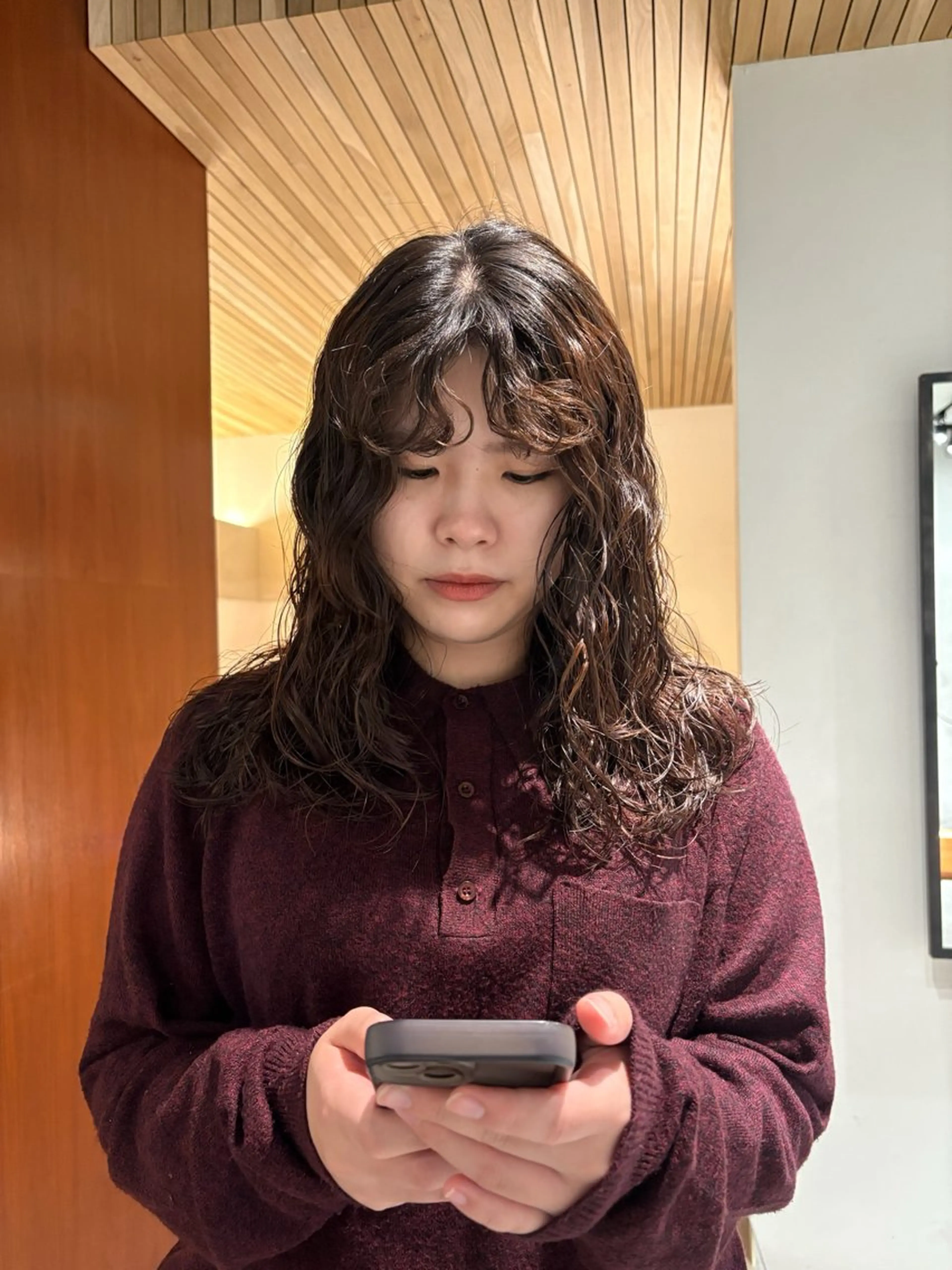 セミロング パーマ セミロングパーマ レイヤーカット カット パーマ ボブ/レイヤーカット ✂︎ AYUMIのヘアスタイル