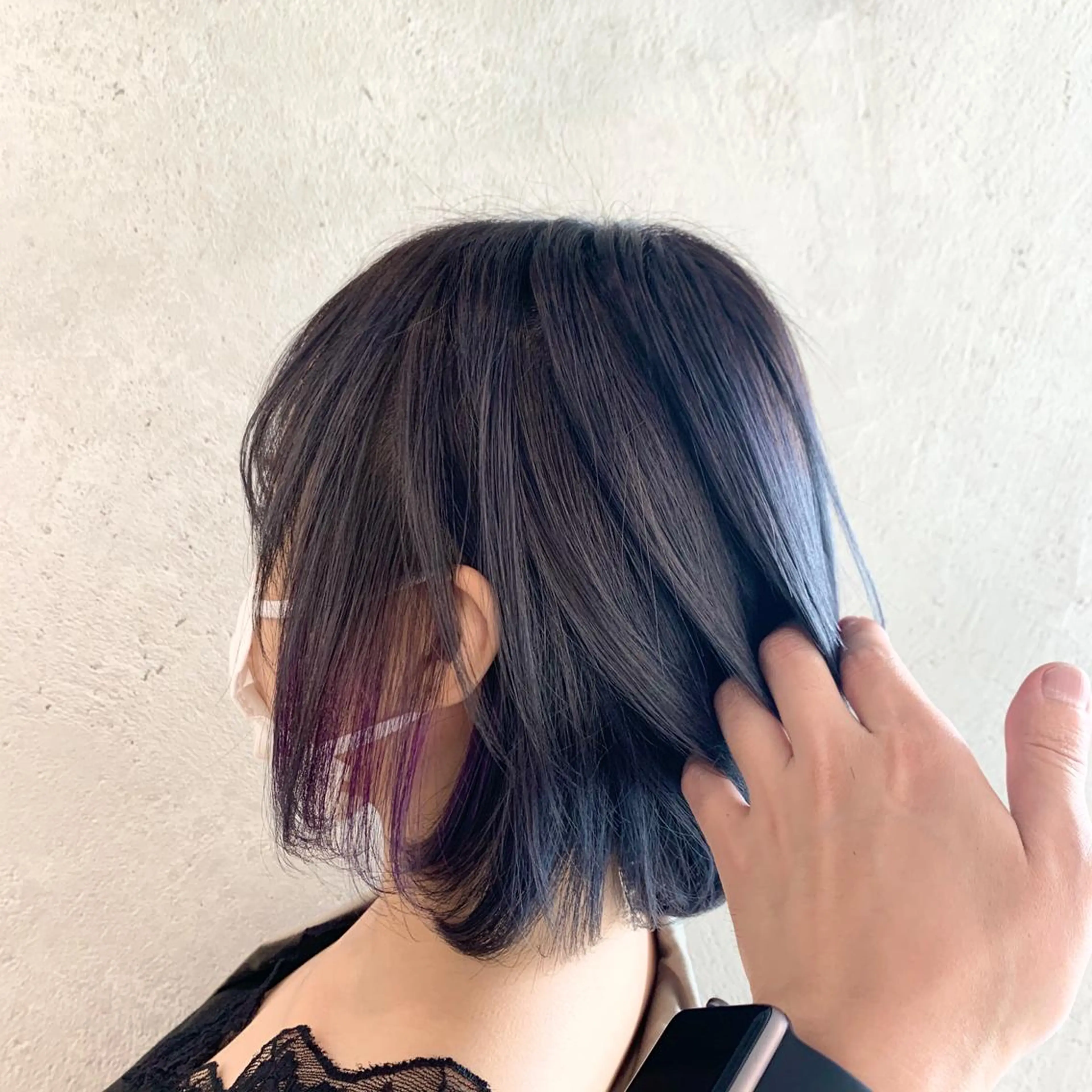 ショート ヘアカラー 及川シゲル 髪質改善講師のヘアスタイル