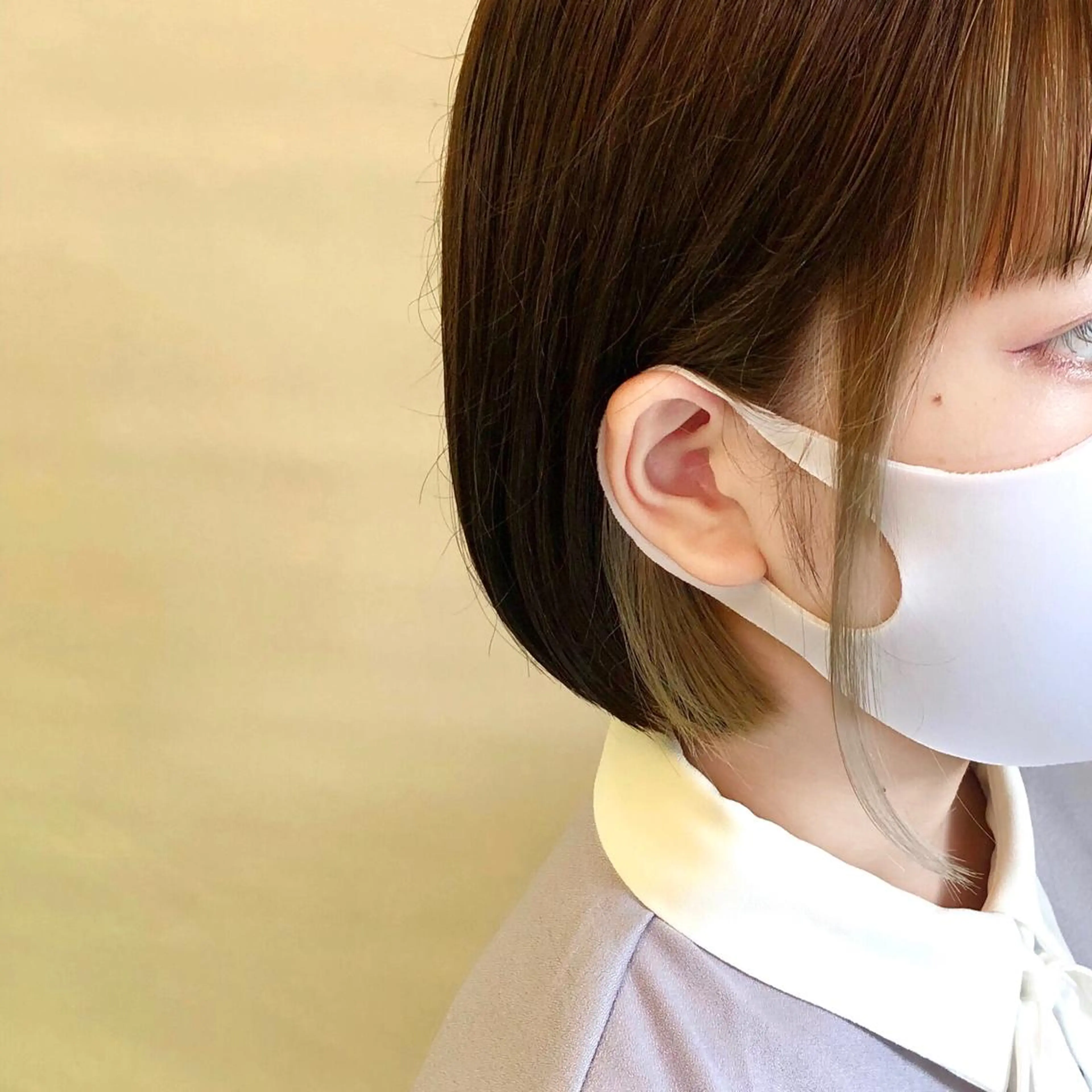 ショート ボブ 齋藤 咲のヘアスタイル