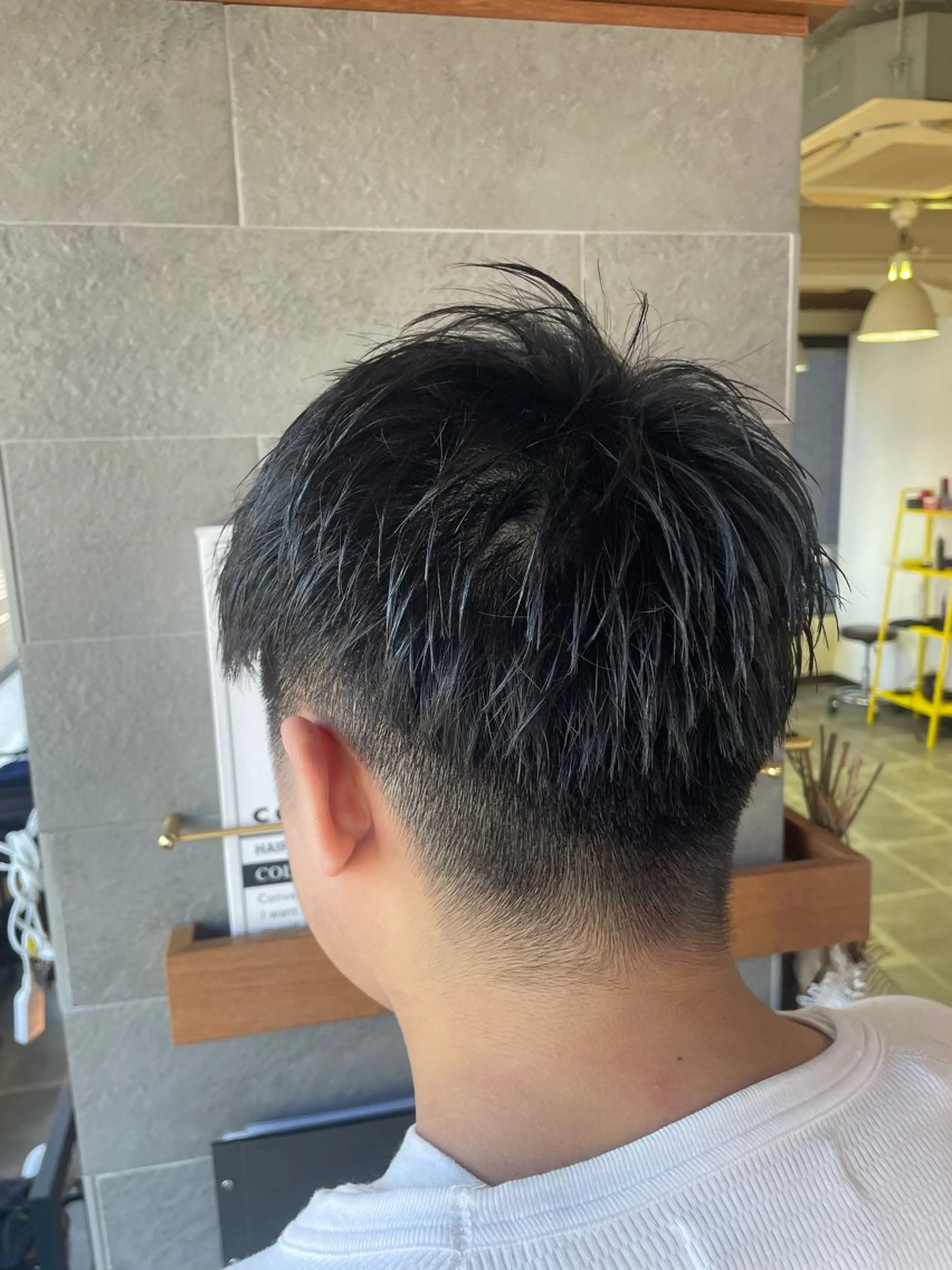 ショート メンズ 溝口 槙里也のヘアスタイル
