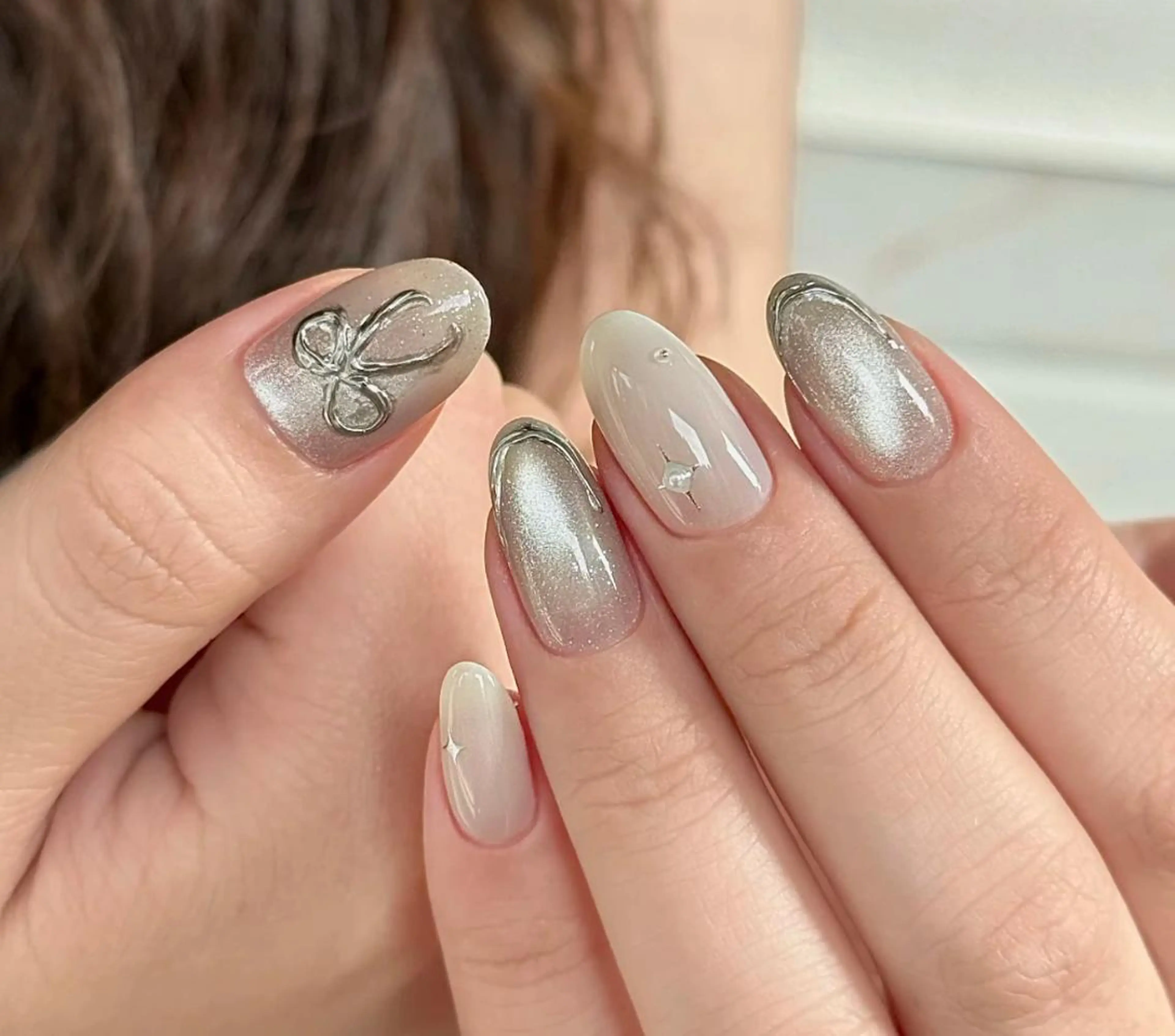 ネイル ハンドネイル 🍑 momo_nailのネイルデザイン