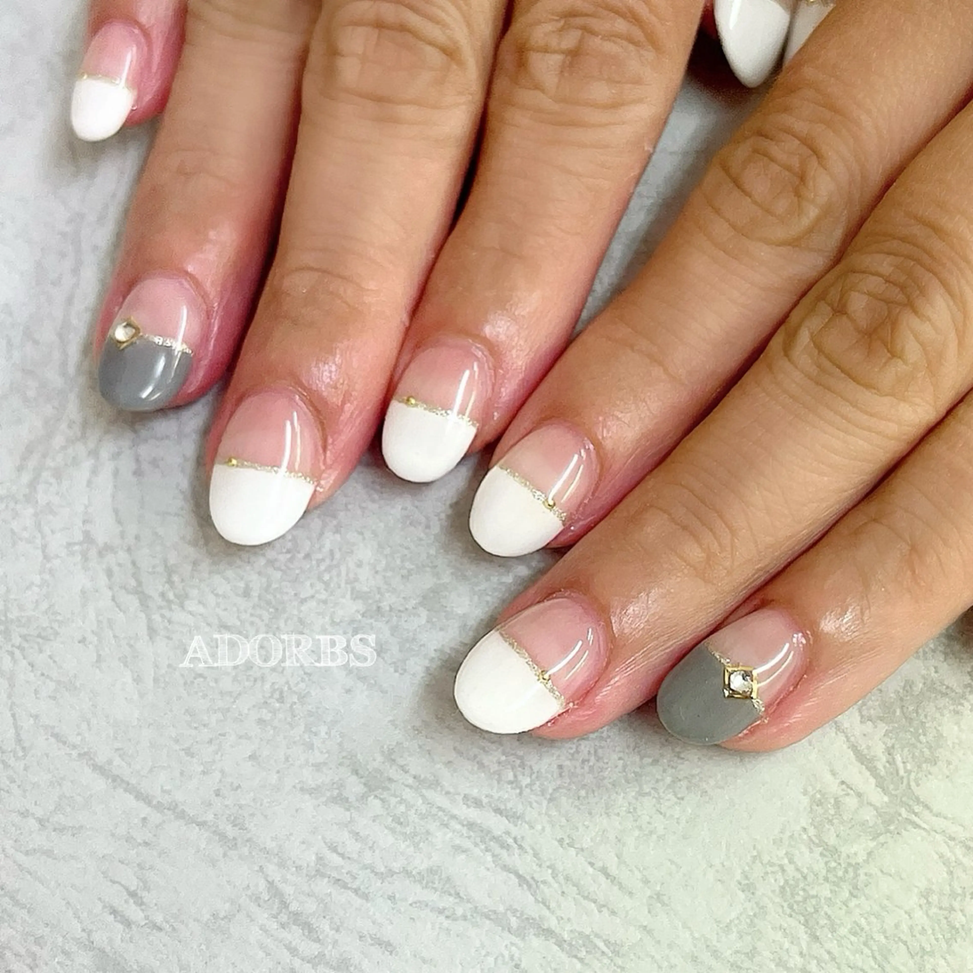 ネイル ハンドネイル ADORBS ✩上福岡Ranranのネイルデザイン