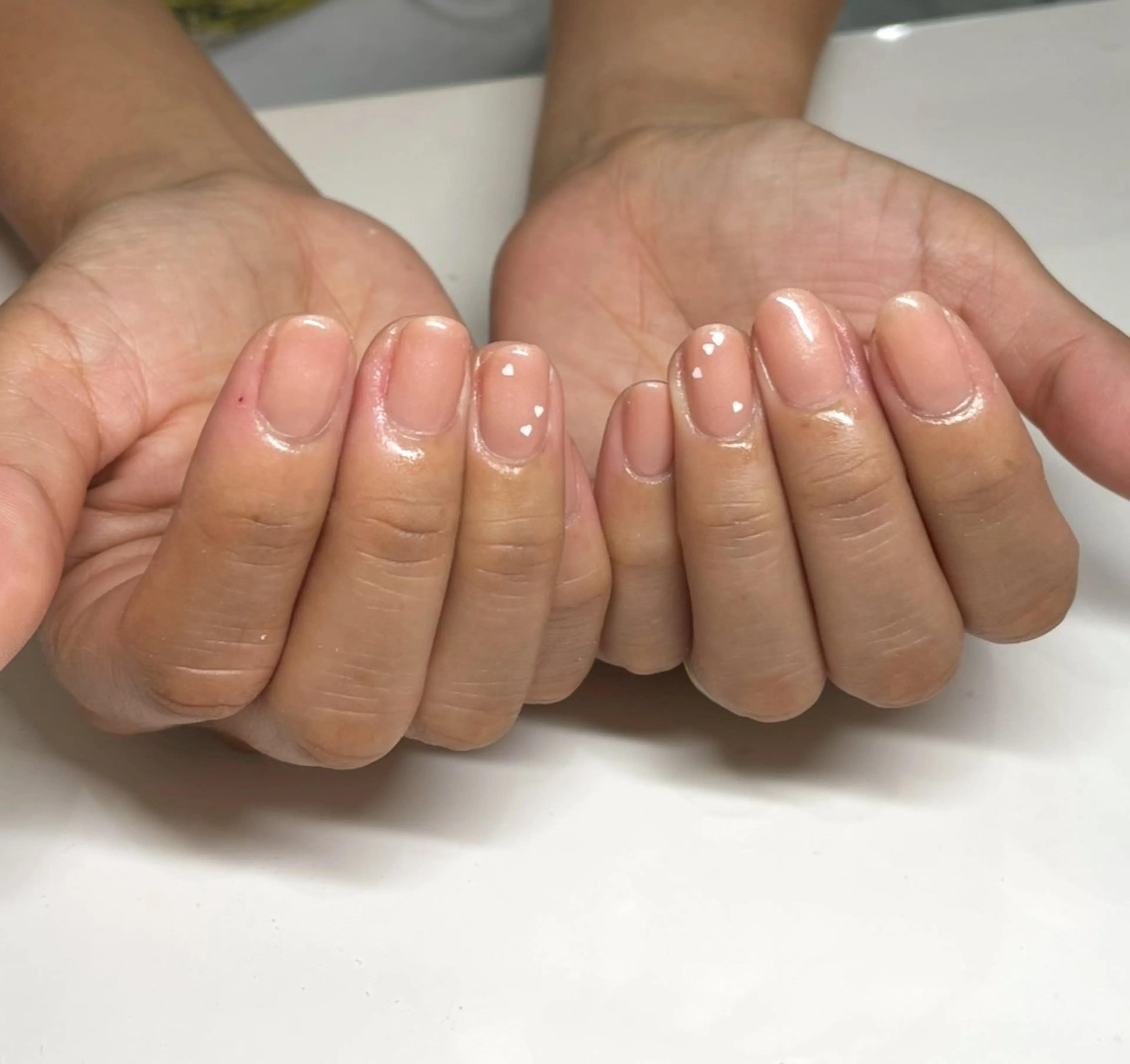 🍓【オフなし】ハンドワンポイント🍓パラジェル変更🙆🏻‍♀️所沢の写真