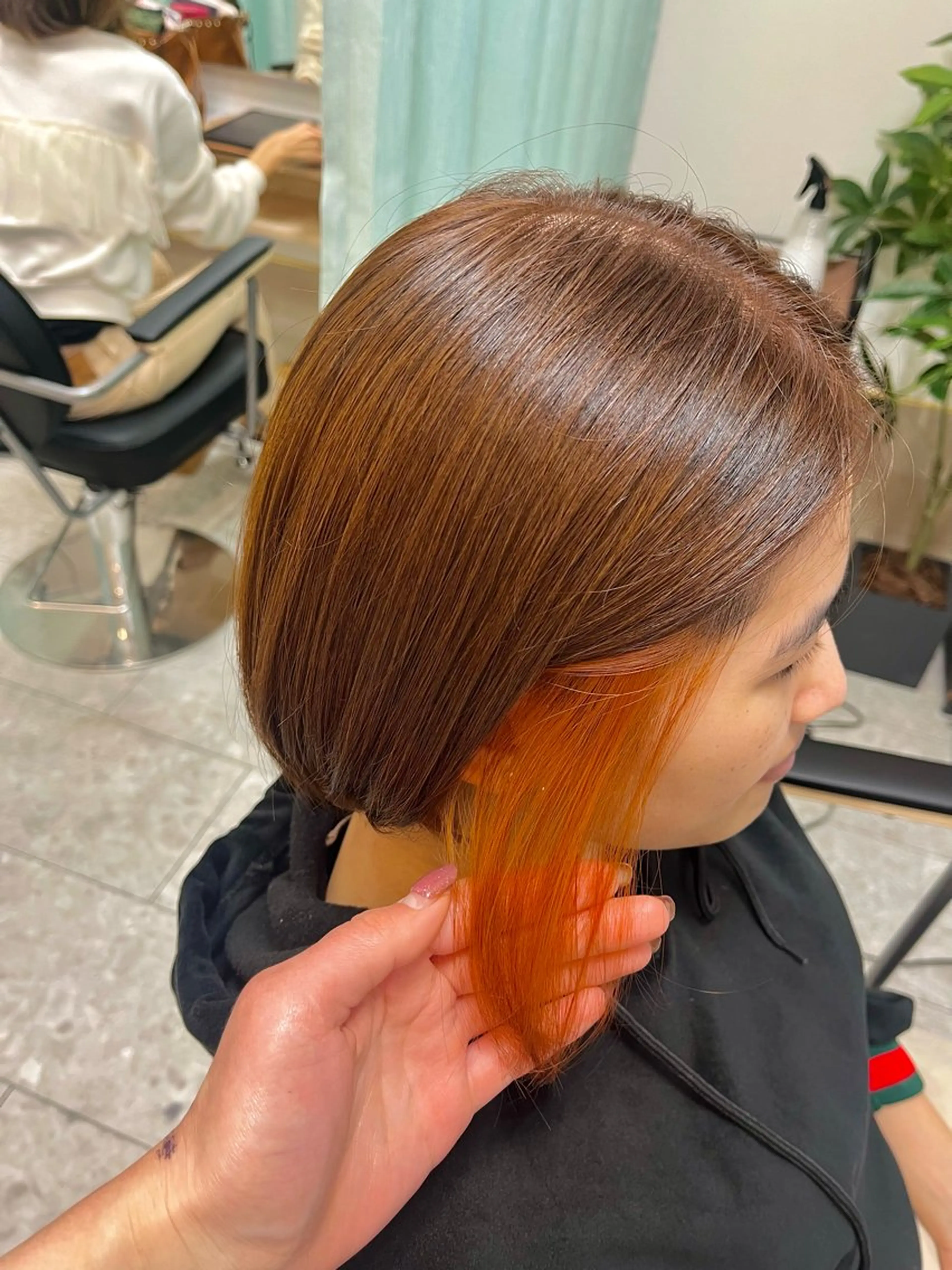 ショート カット ヘアカラー トリートメント TELAHAIR YUKINA🧸⋆꙳のヘアスタイル