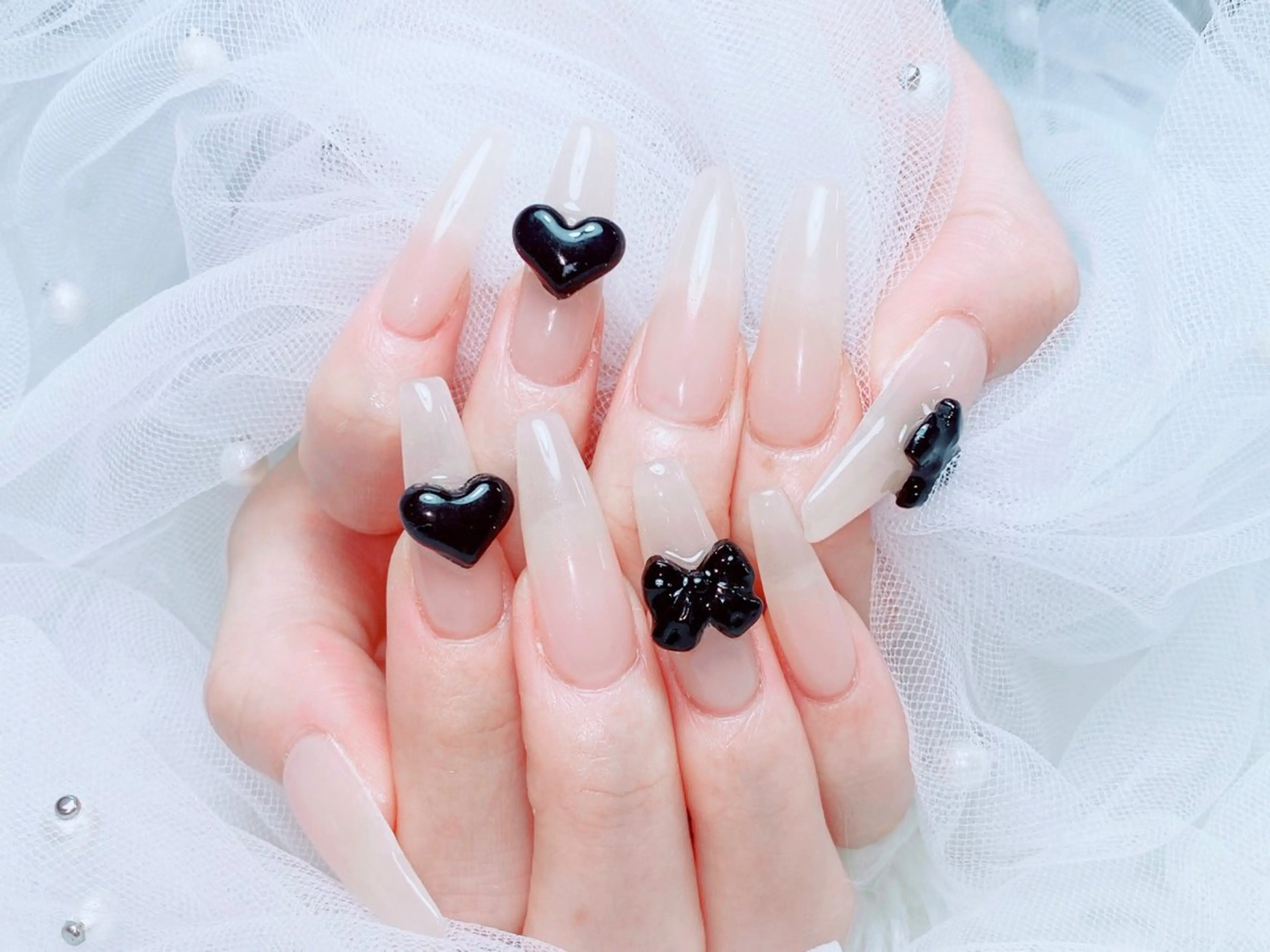 ネイル 長さ出し 持ち込み スカルプネイル Zz nail salonのネイルデザイン