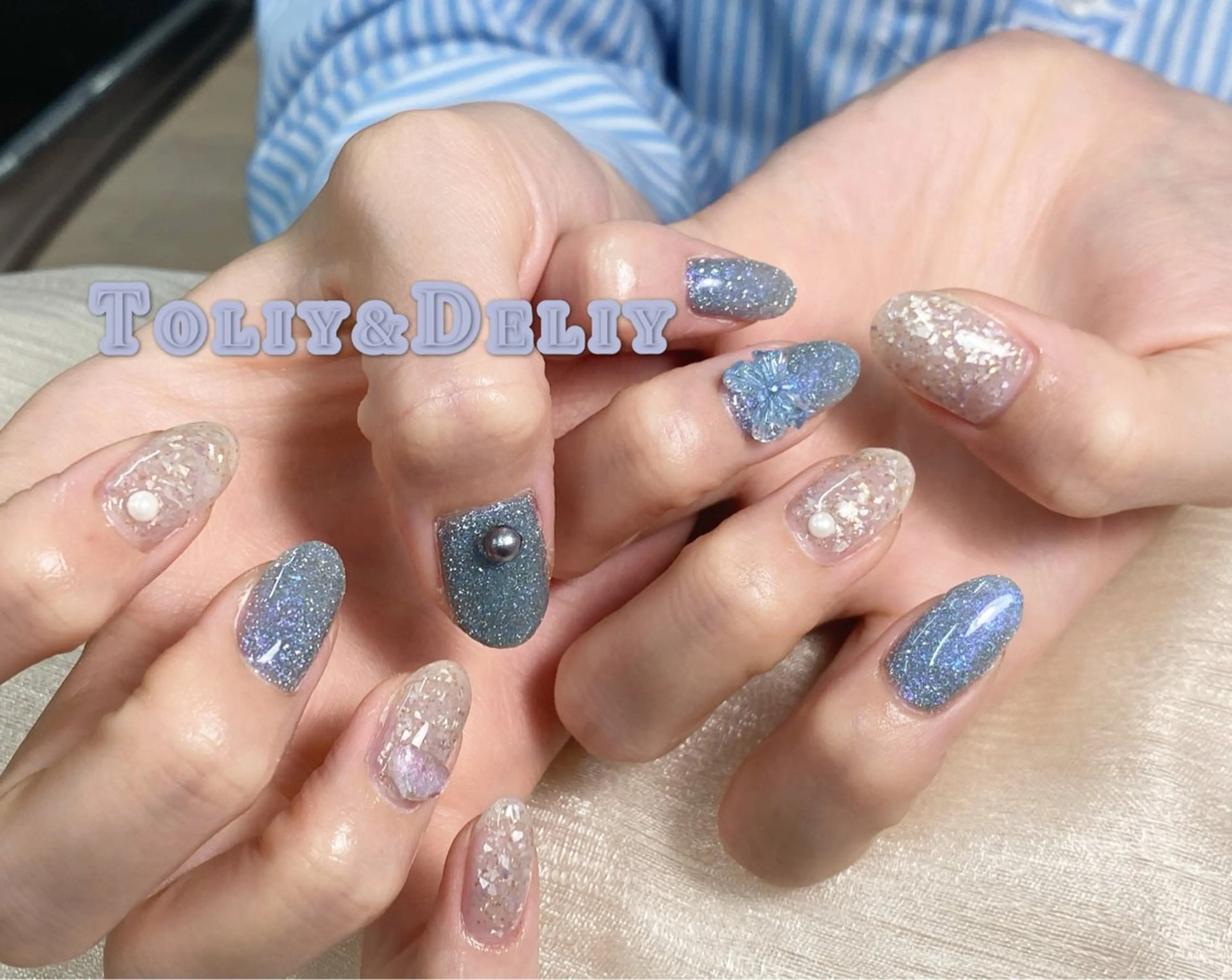 ネイル ハンドネイル ハンドケア ToliyDeliy Keilyのネイルデザイン