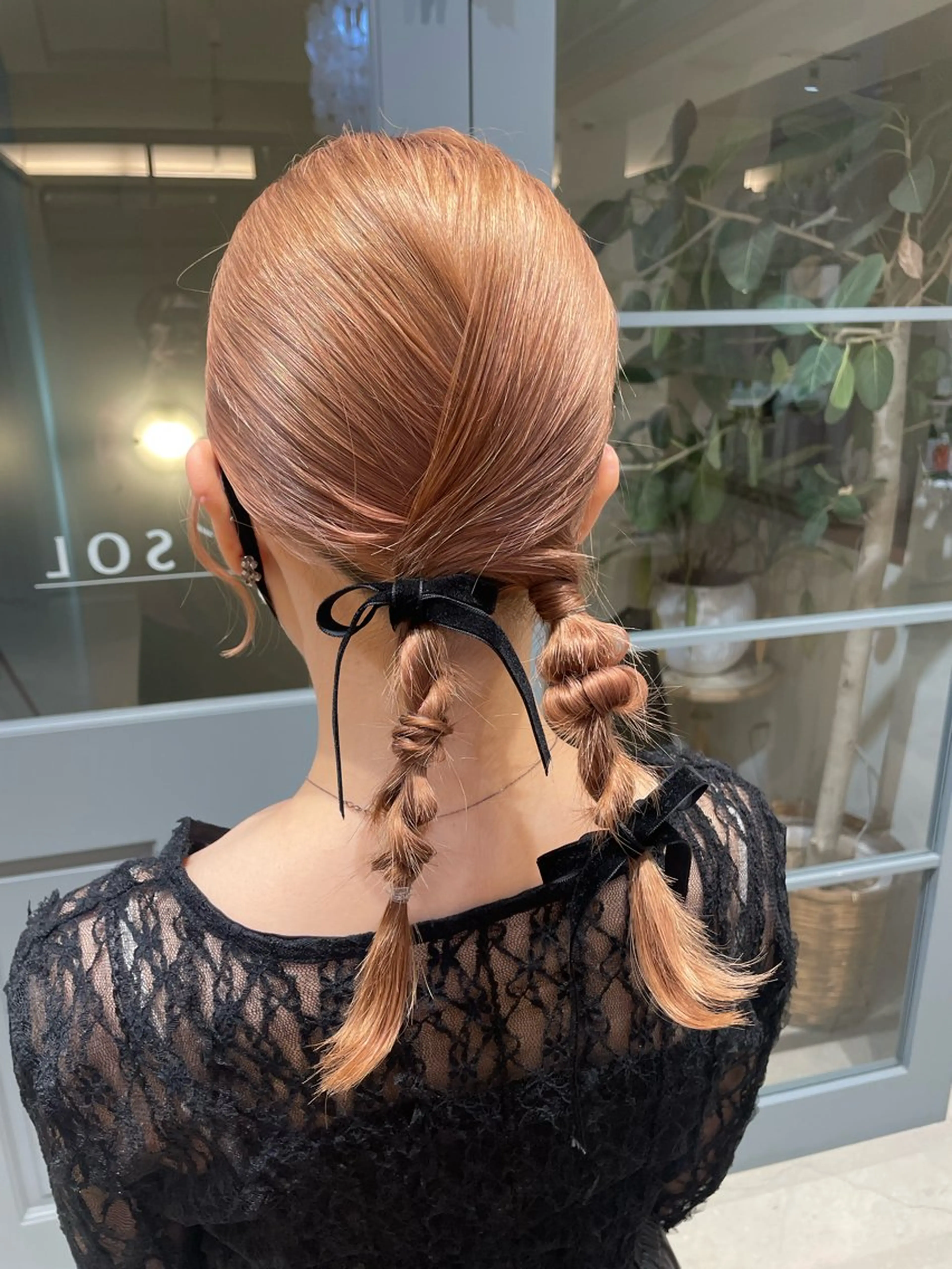 ヘアアレンジ ヘアセット つちだ ゆうひ / 暗髪カラー⟡.·のヘアスタイル