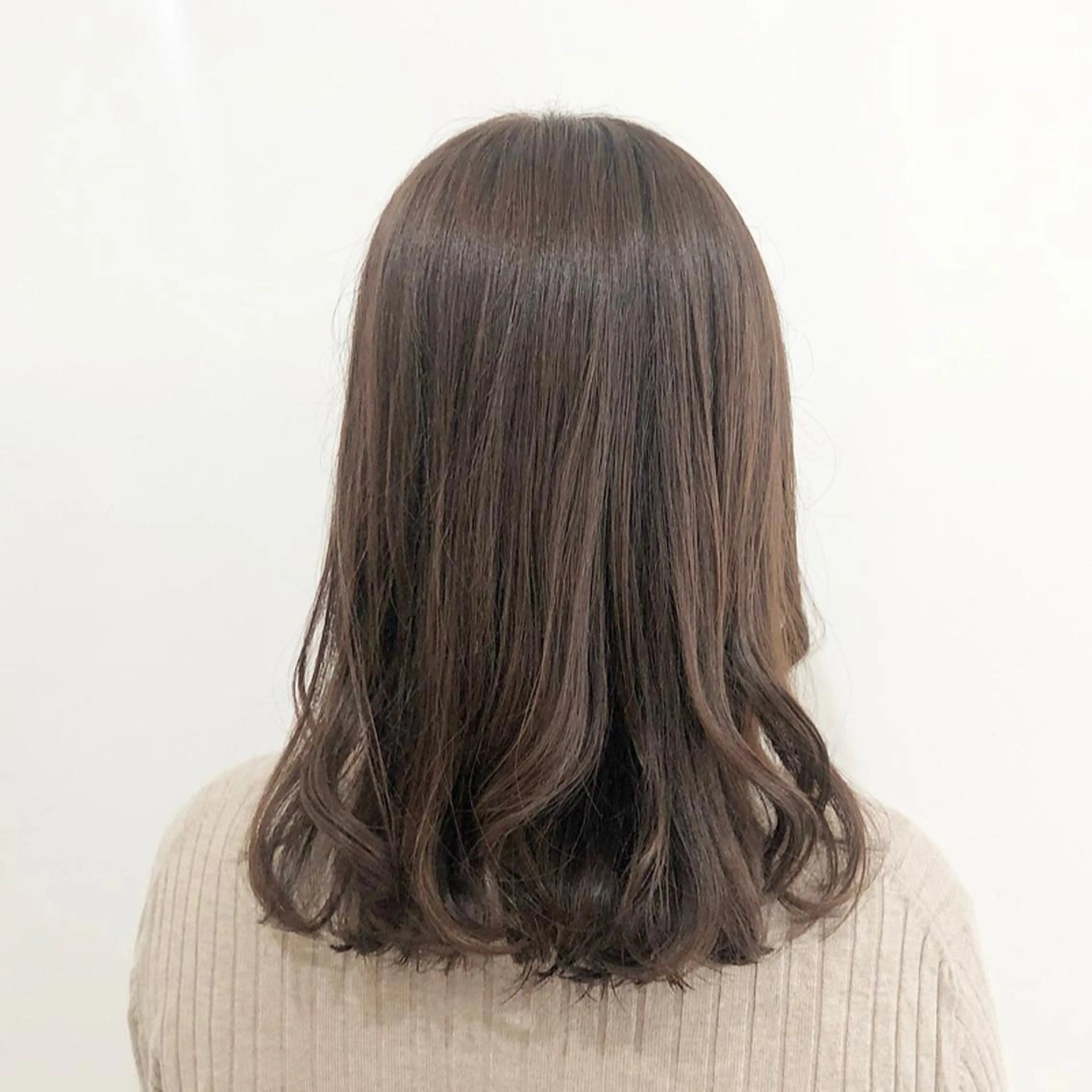 ミディアム カラー お洒落パーマ/ 艶カラー/michiのヘアスタイル