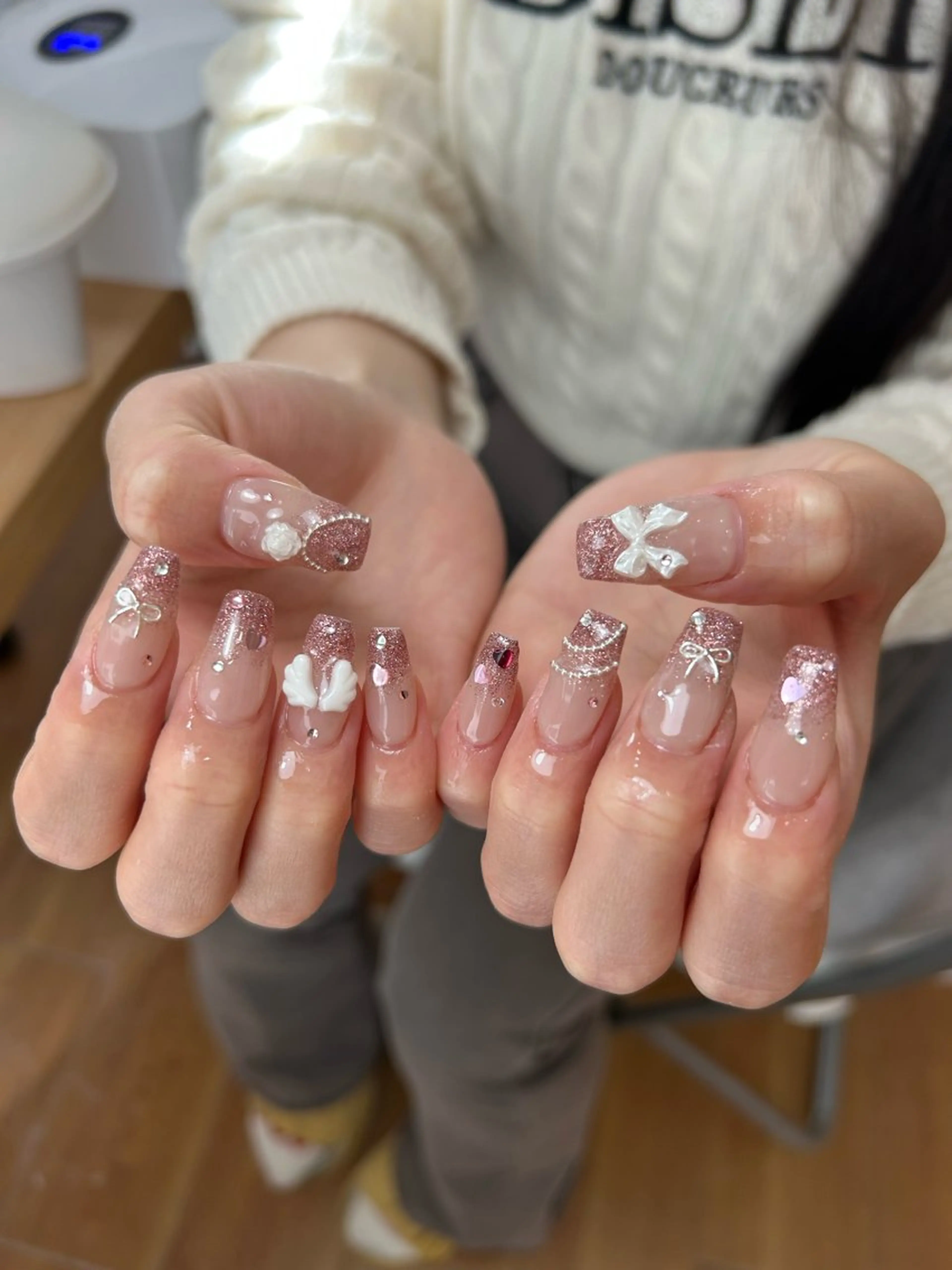 ネイル ハンドネイル ⟡.·coco⟡.· 12月予約受付中のネイルデザイン