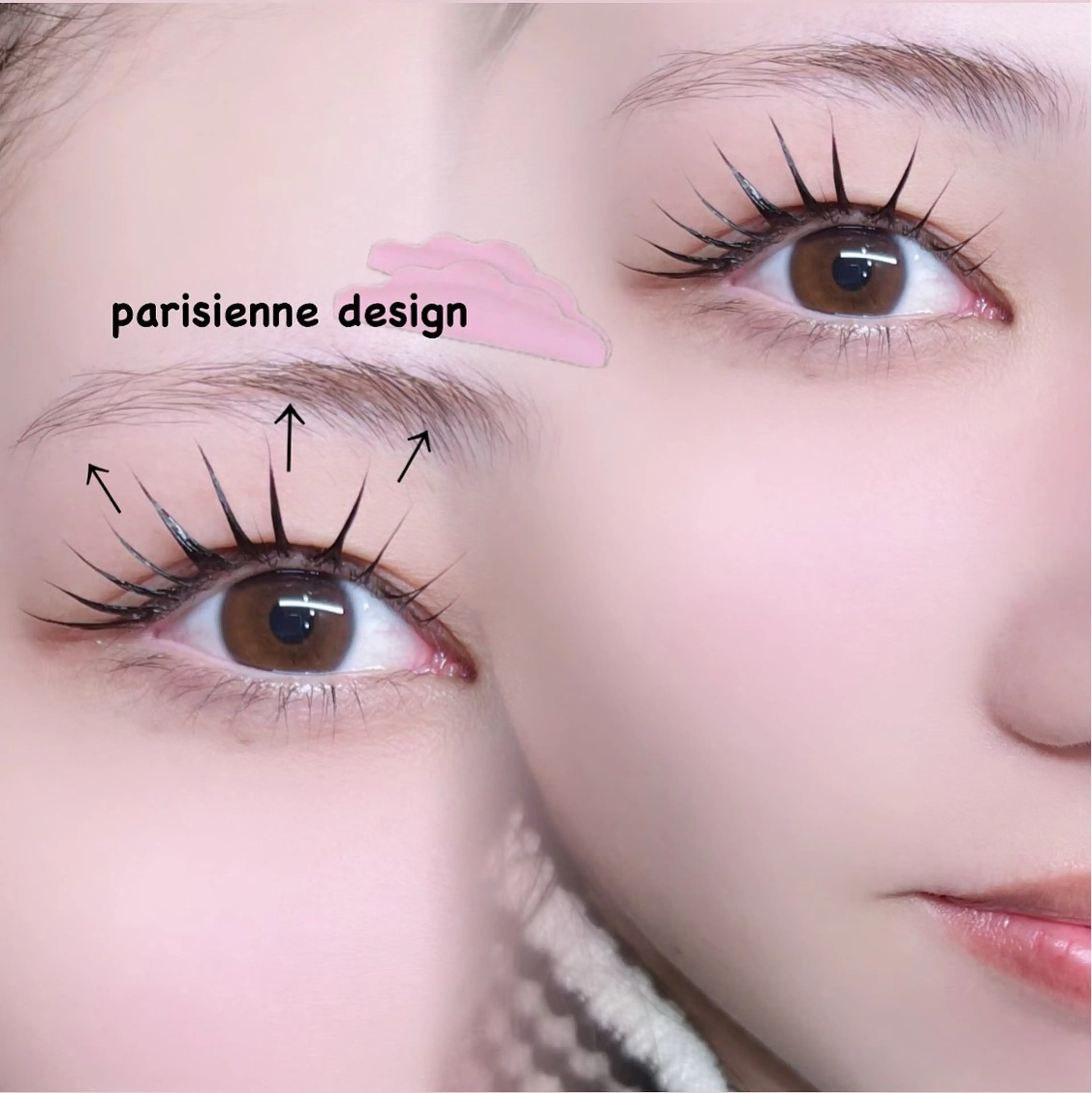 マツエク・マツパ 💗美人まつ毛💗 西川由希子のマツエク・マツパデザイン