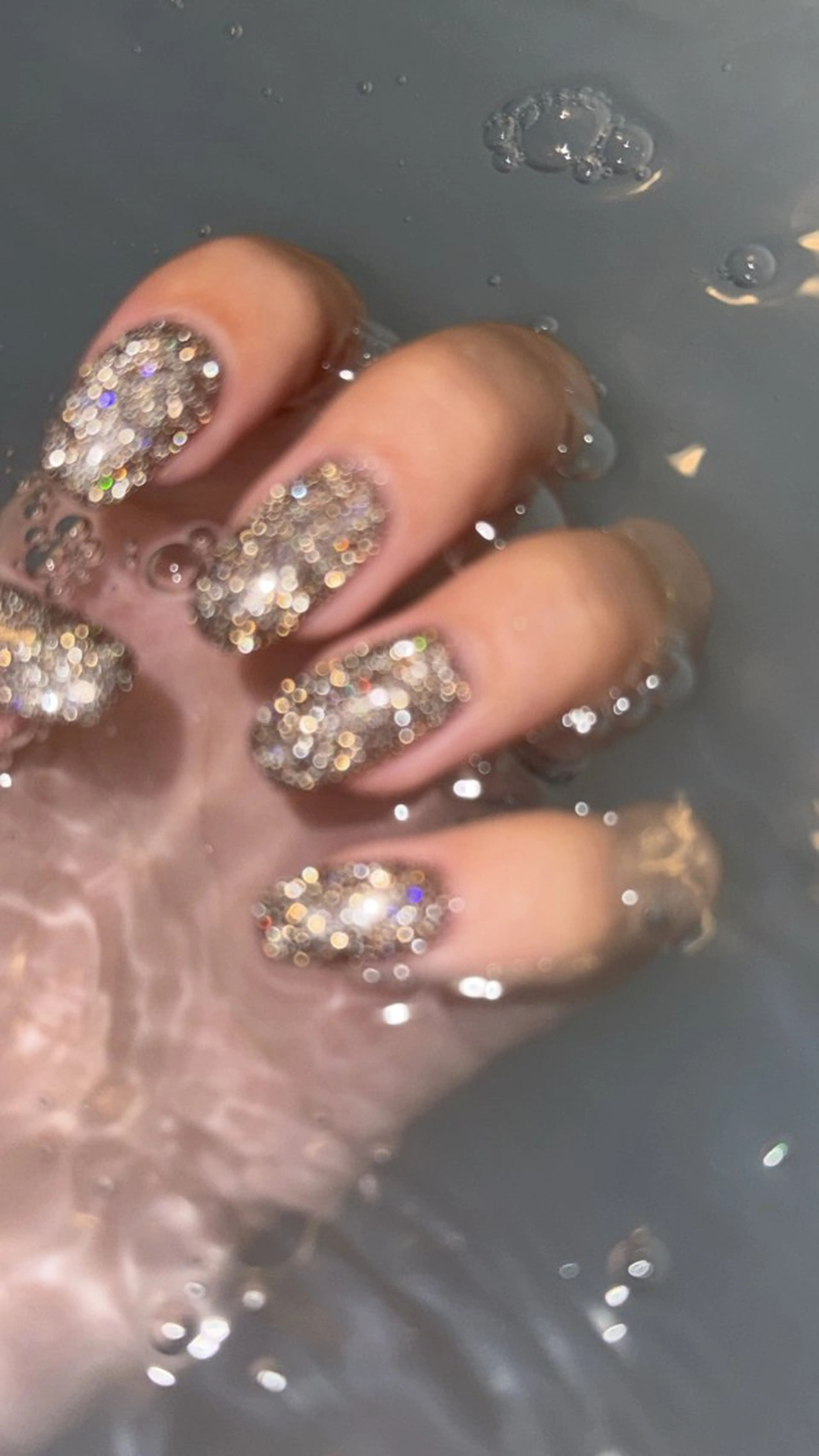 【大人気 フラッシュネイル】艶キラ¥6500🪽🫧の写真