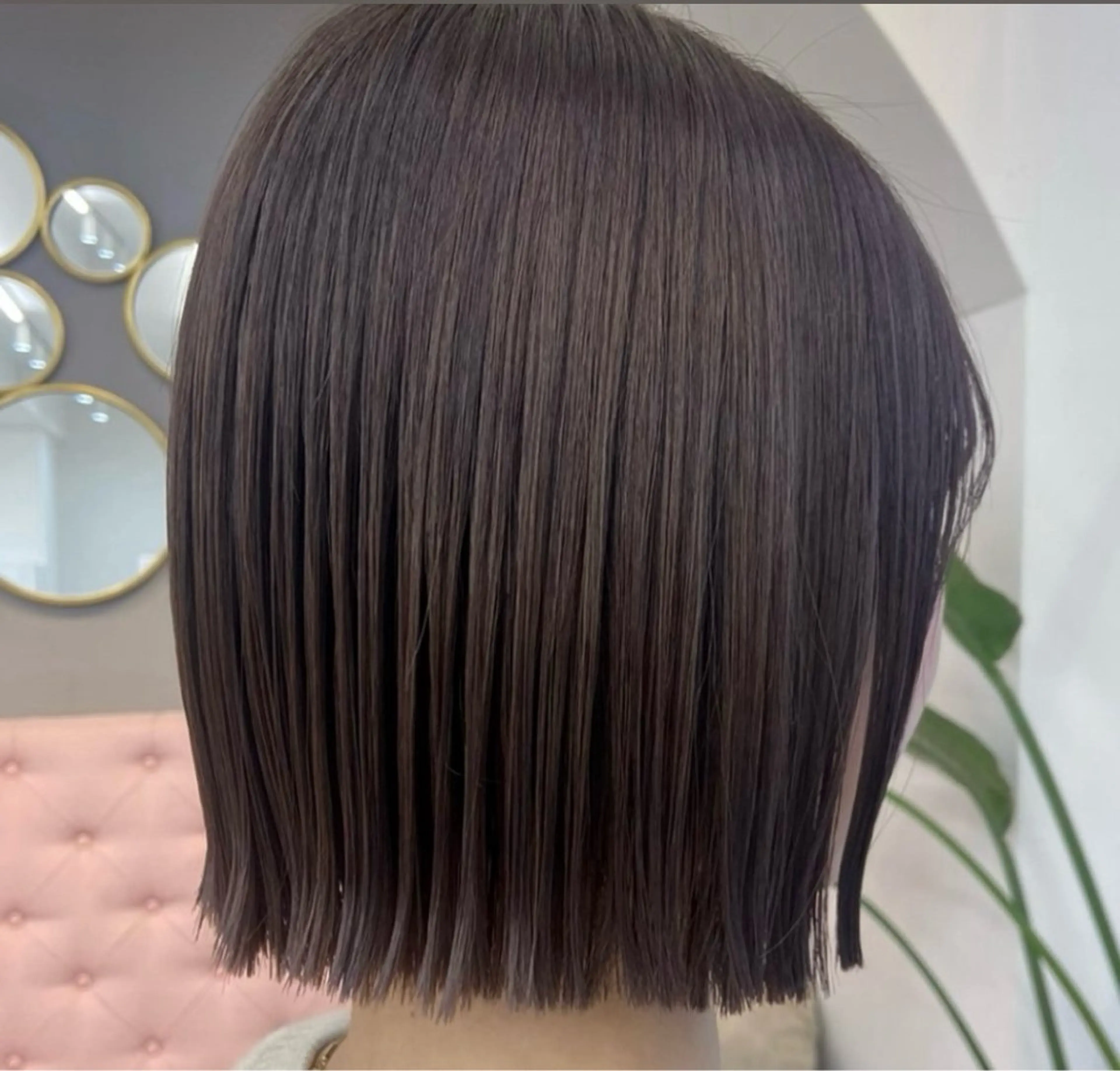 ミディアム 縮毛矯正メンズカット ひなたのヘアスタイル